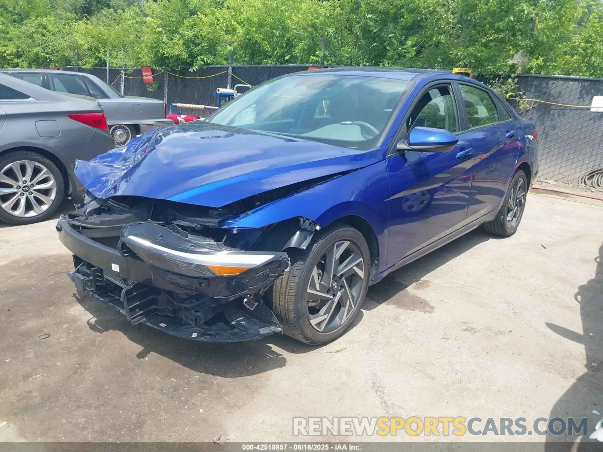 2 Photograph of a damaged car KMHLS4DG6RU701049 HYUNDAI ELANTRA 2024