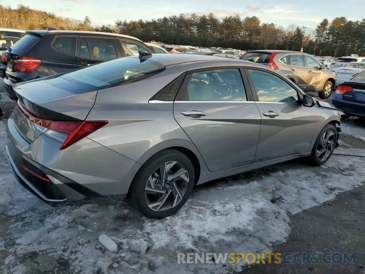 3 Photograph of a damaged car KMHLS4DG6RU716098 HYUNDAI ELANTRA 2024