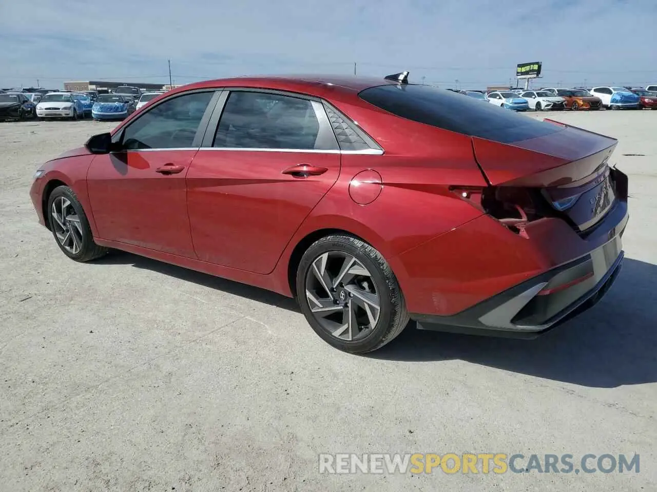 2 Photograph of a damaged car KMHLS4DG6RU788418 HYUNDAI ELANTRA 2024
