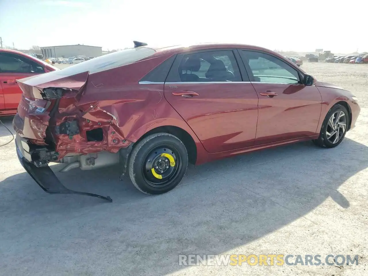 3 Photograph of a damaged car KMHLS4DG6RU788418 HYUNDAI ELANTRA 2024