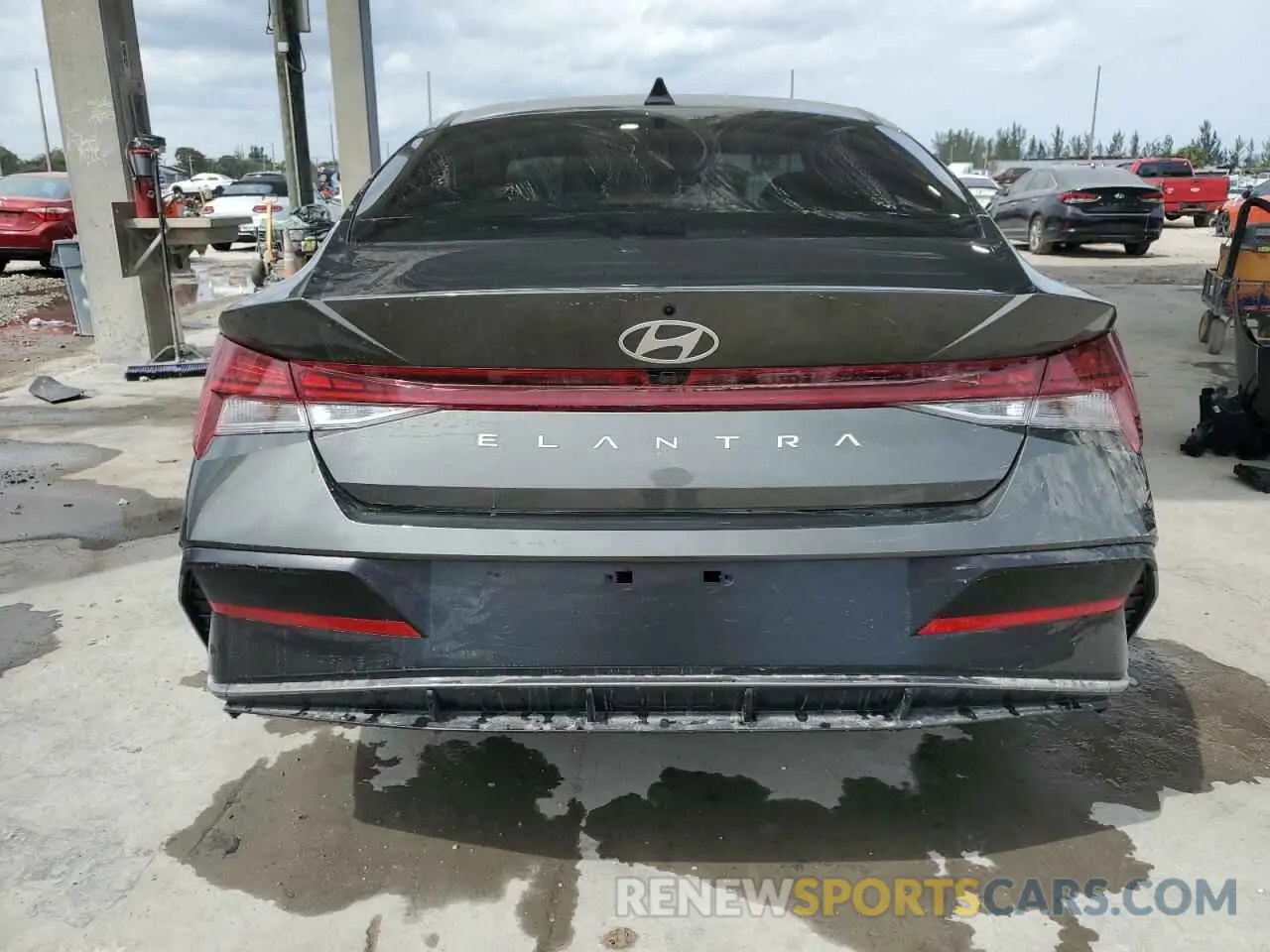 6 Photograph of a damaged car KMHLS4DG6RU805105 HYUNDAI ELANTRA 2024