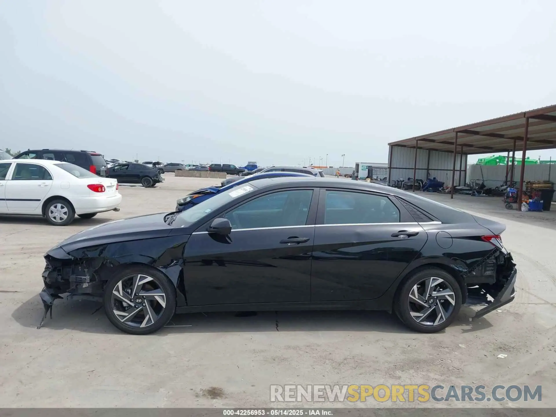 14 Photograph of a damaged car KMHLS4DG6RU825306 HYUNDAI ELANTRA 2024