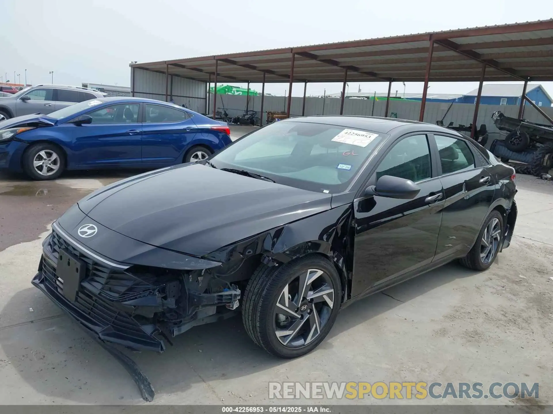 2 Photograph of a damaged car KMHLS4DG6RU825306 HYUNDAI ELANTRA 2024
