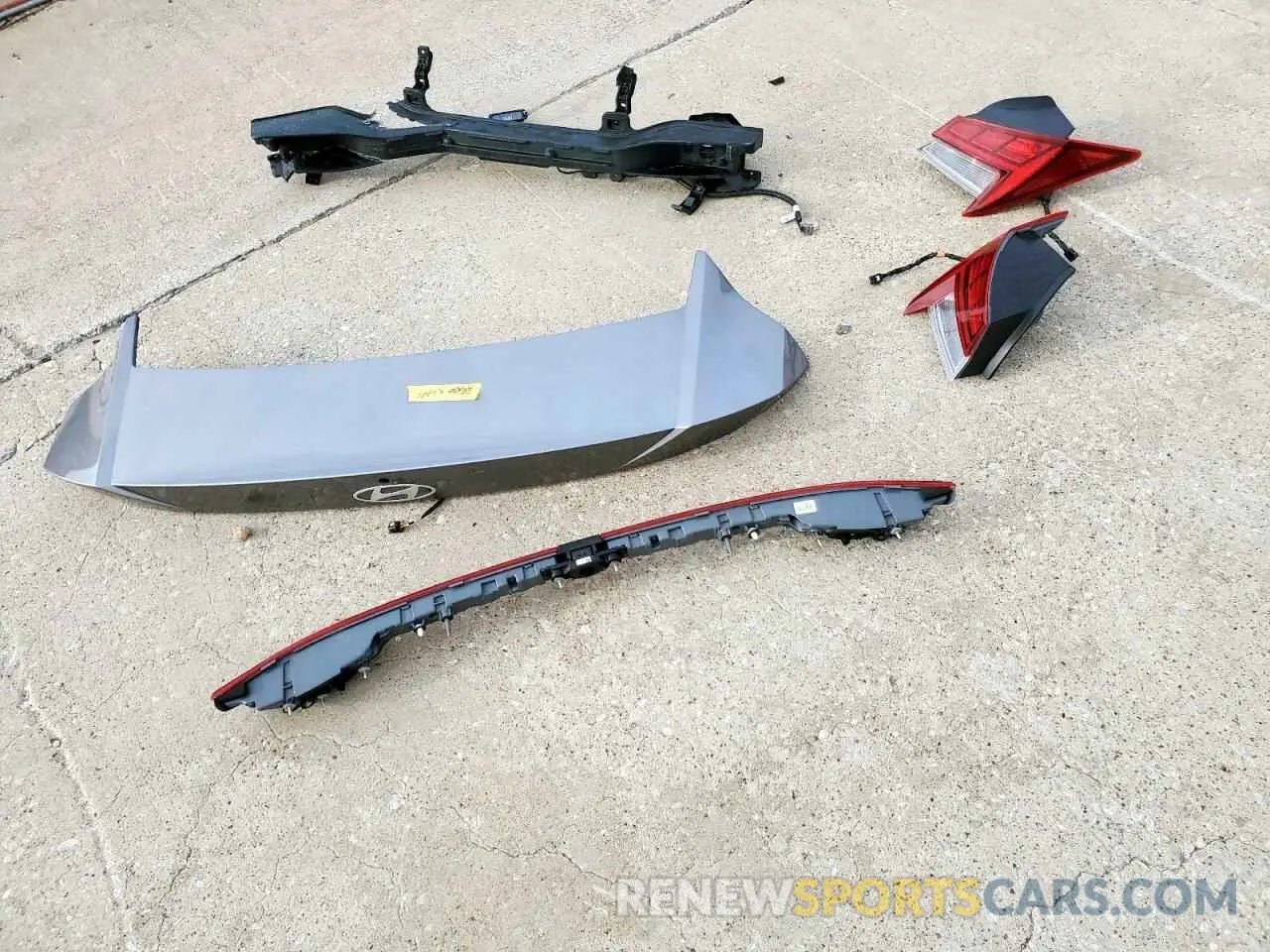 14 Photograph of a damaged car KMHLS4DG6RU843417 HYUNDAI ELANTRA 2024
