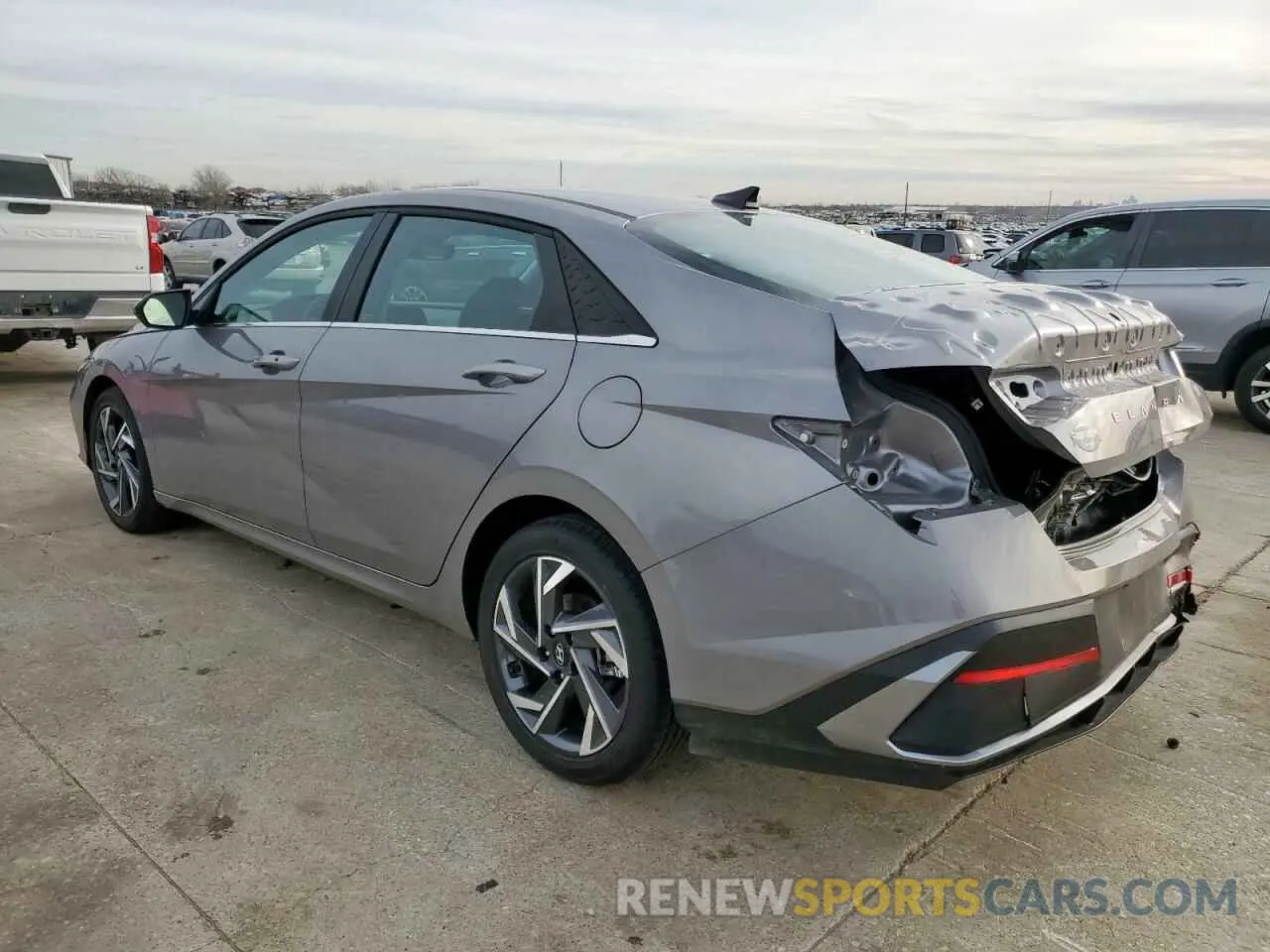 2 Photograph of a damaged car KMHLS4DG6RU843417 HYUNDAI ELANTRA 2024