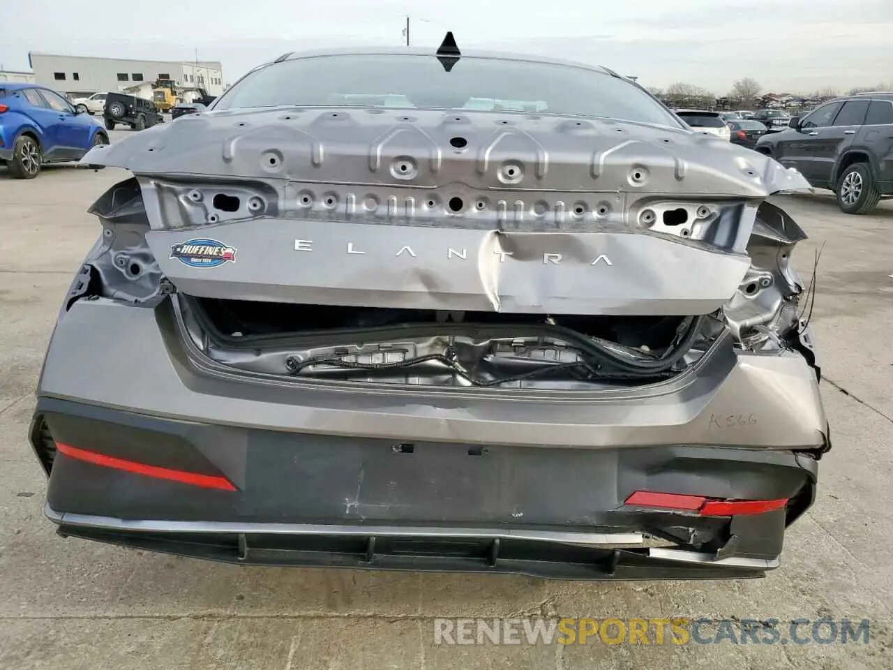 6 Photograph of a damaged car KMHLS4DG6RU843417 HYUNDAI ELANTRA 2024