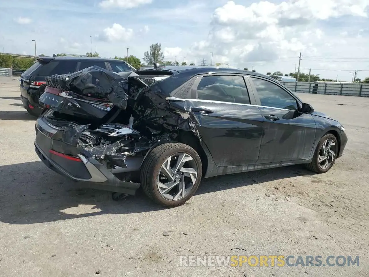 3 Photograph of a damaged car KMHLS4DG7RU641279 HYUNDAI ELANTRA 2024