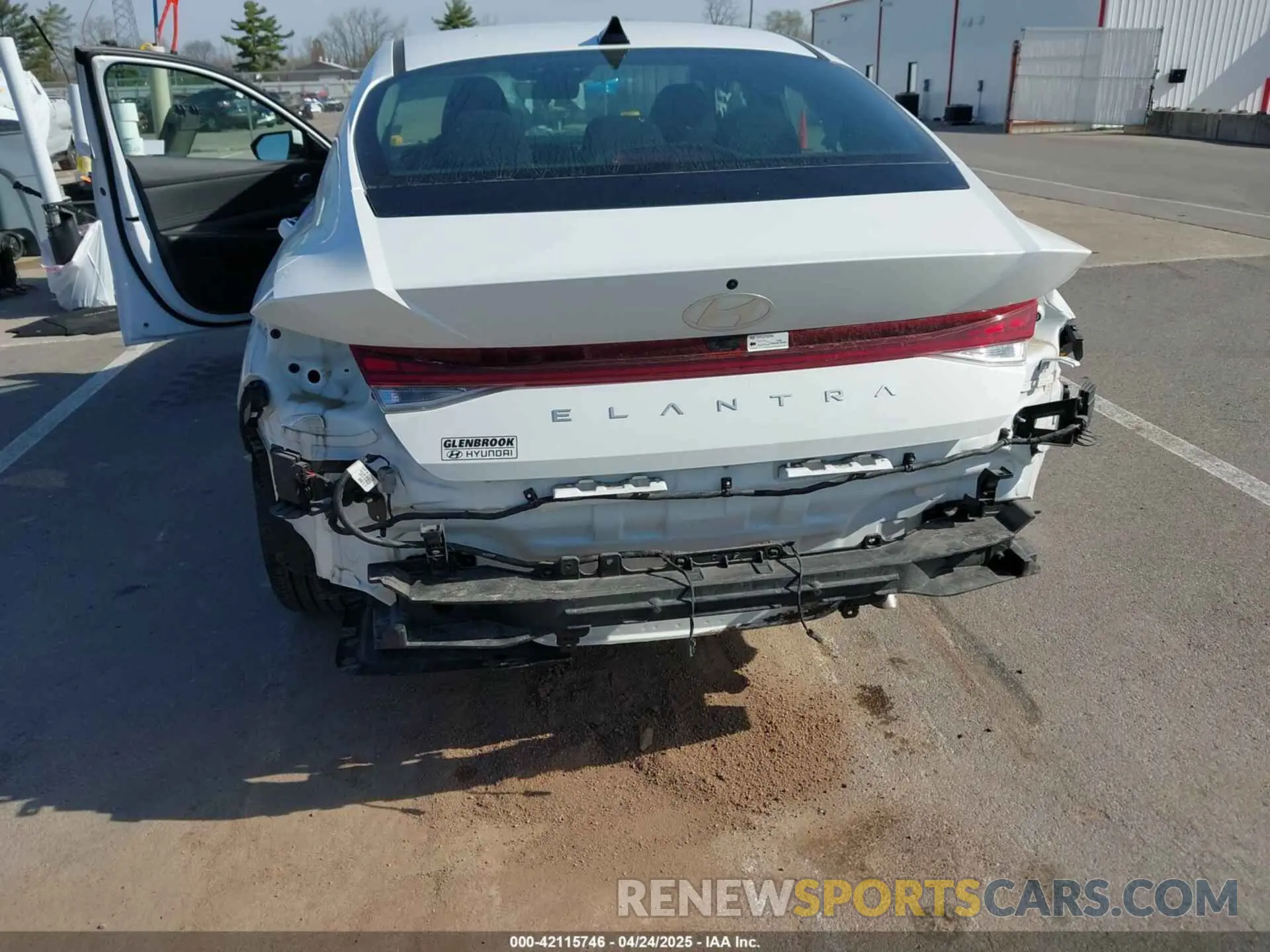 6 Photograph of a damaged car KMHLS4DG7RU646823 HYUNDAI ELANTRA 2024