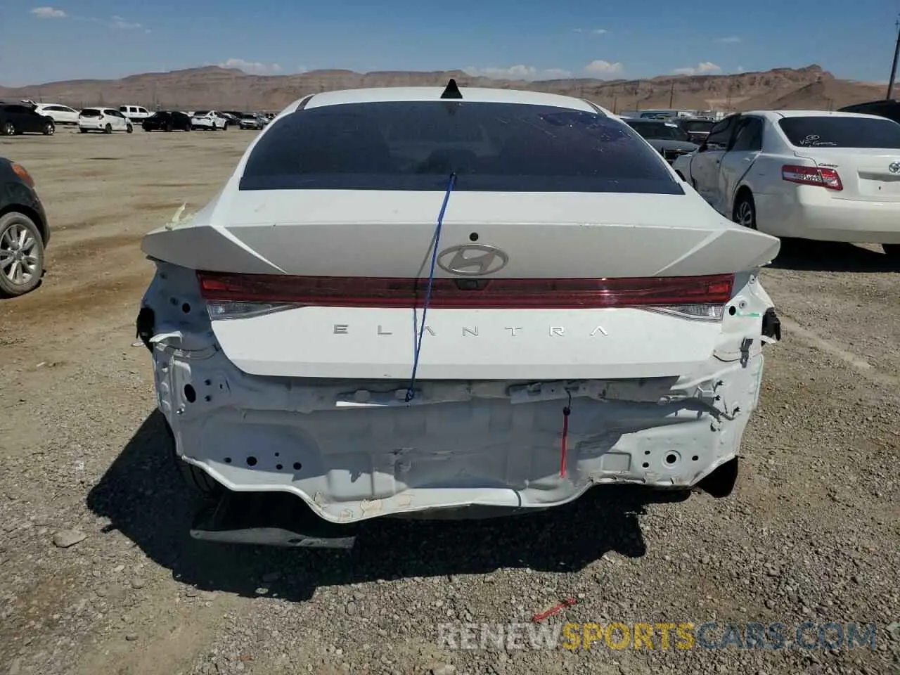 6 Photograph of a damaged car KMHLS4DG7RU652945 HYUNDAI ELANTRA 2024