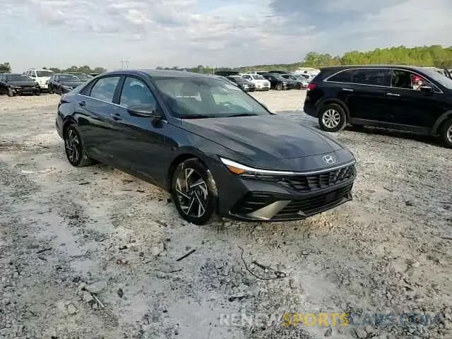 10 Photograph of a damaged car KMHLS4DG7RU688683 HYUNDAI ELANTRA 2024