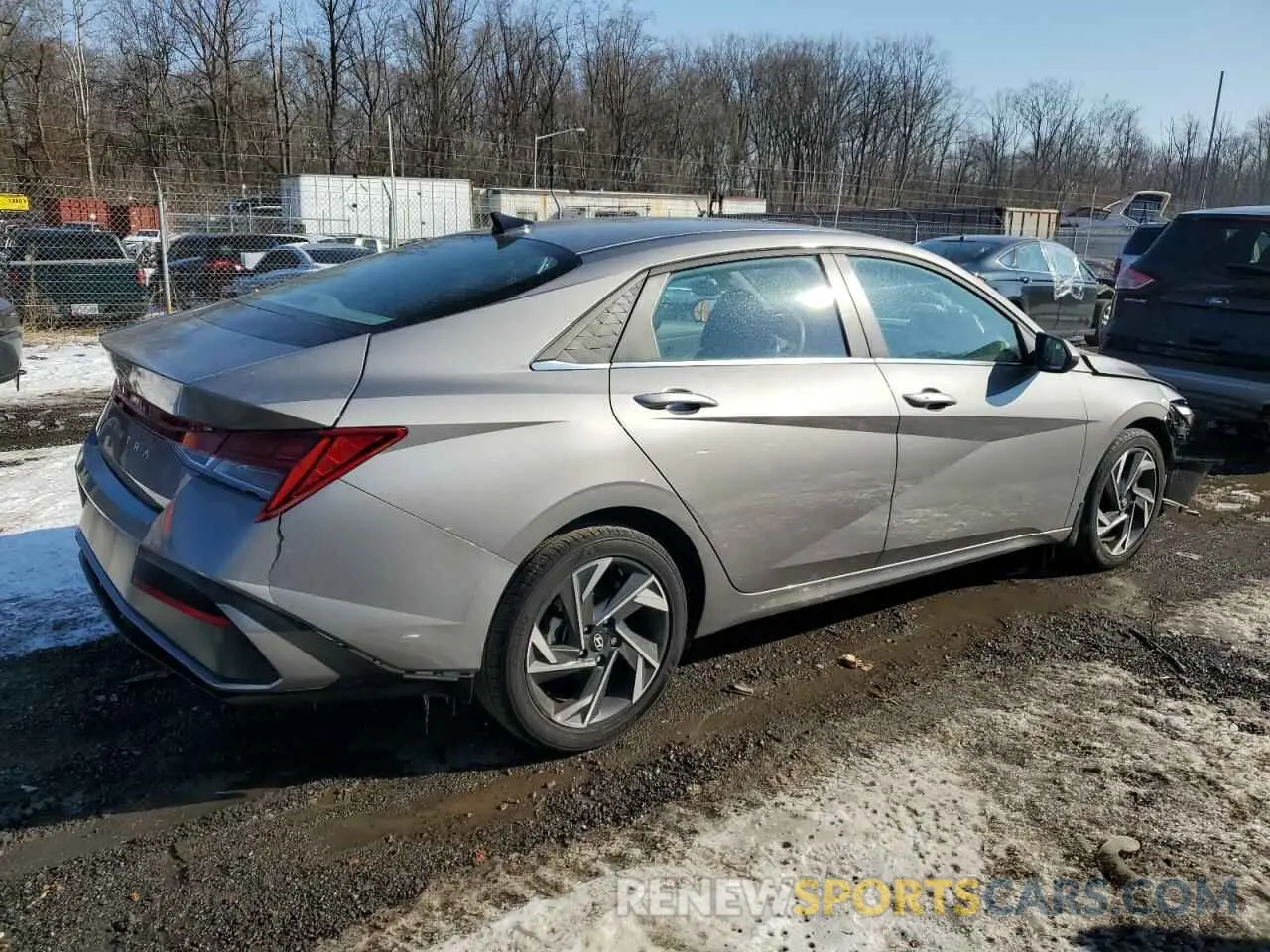 3 Photograph of a damaged car KMHLS4DG7RU749093 HYUNDAI ELANTRA 2024
