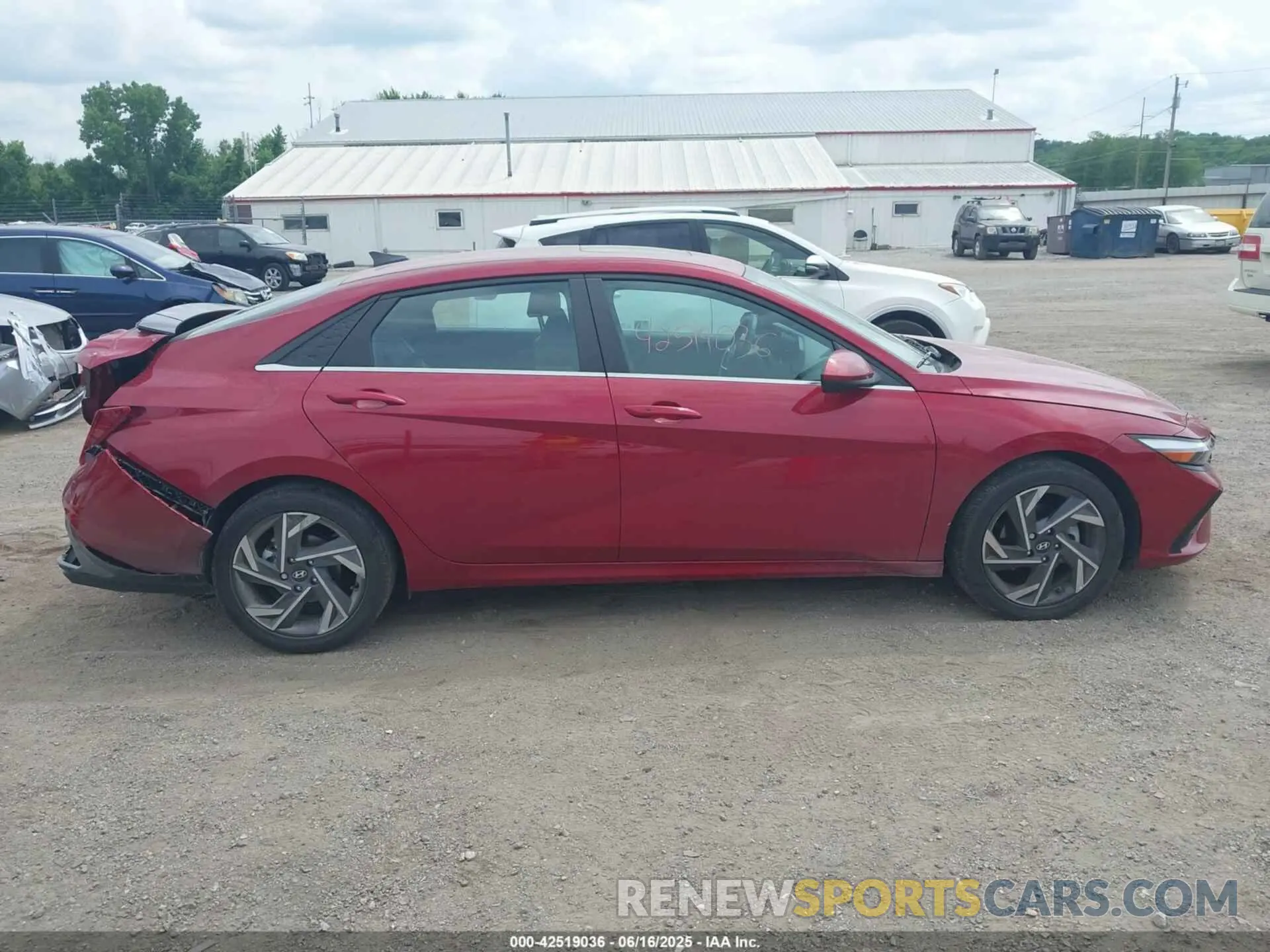 14 Photograph of a damaged car KMHLS4DG7RU753774 HYUNDAI ELANTRA 2024