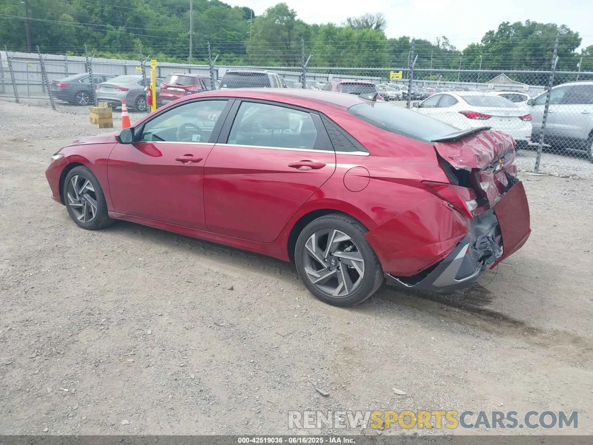 3 Photograph of a damaged car KMHLS4DG7RU753774 HYUNDAI ELANTRA 2024