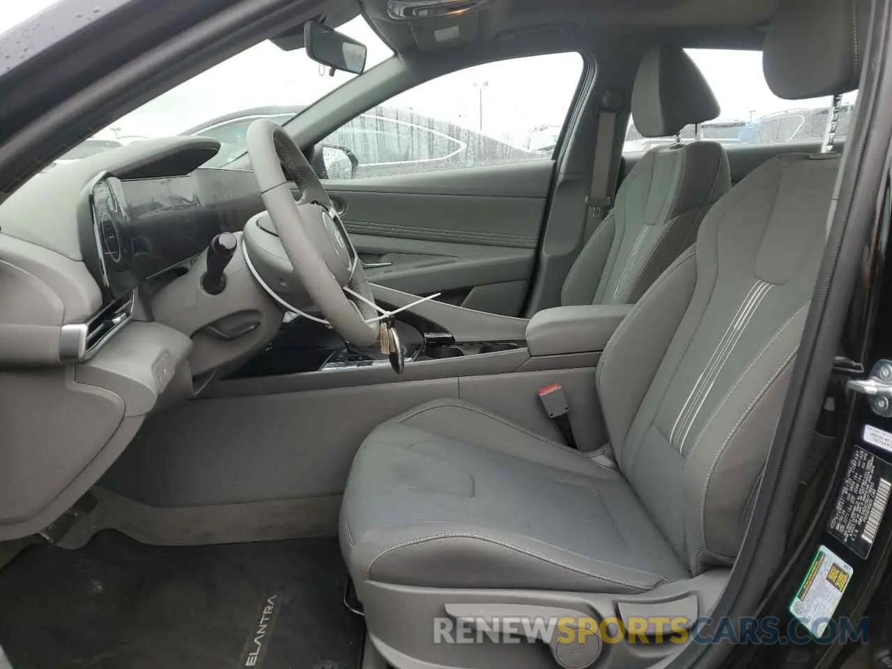 7 Photograph of a damaged car KMHLS4DG7RU778853 HYUNDAI ELANTRA 2024