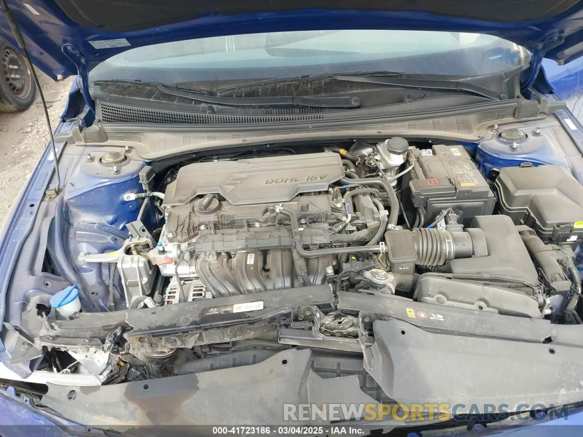 10 Photograph of a damaged car KMHLS4DG7RU789285 HYUNDAI ELANTRA 2024