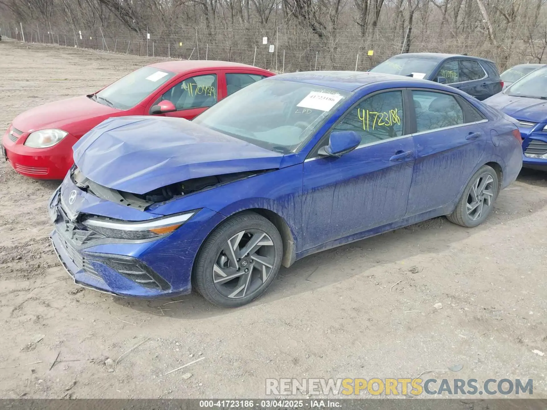 2 Photograph of a damaged car KMHLS4DG7RU789285 HYUNDAI ELANTRA 2024