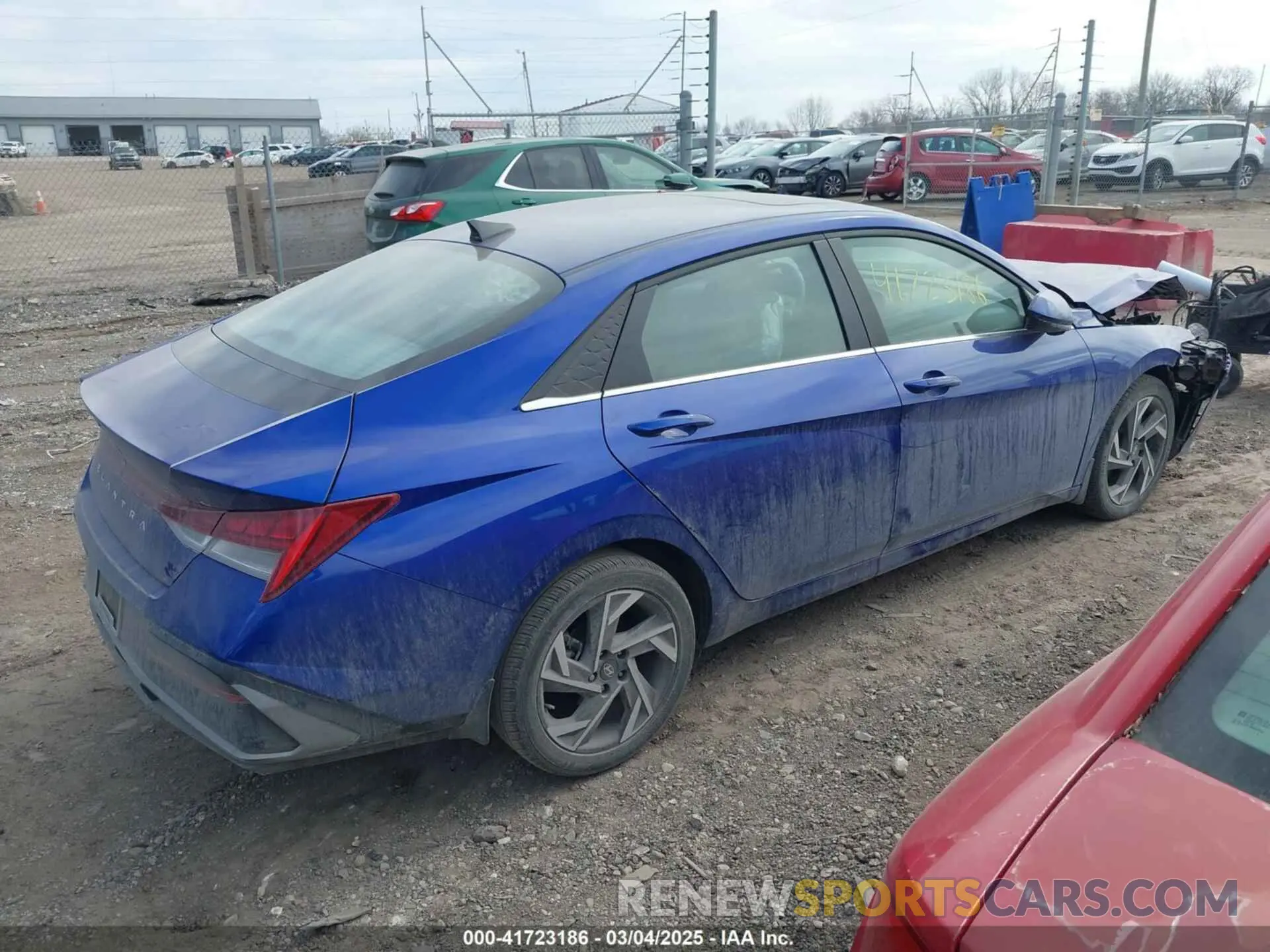 4 Photograph of a damaged car KMHLS4DG7RU789285 HYUNDAI ELANTRA 2024