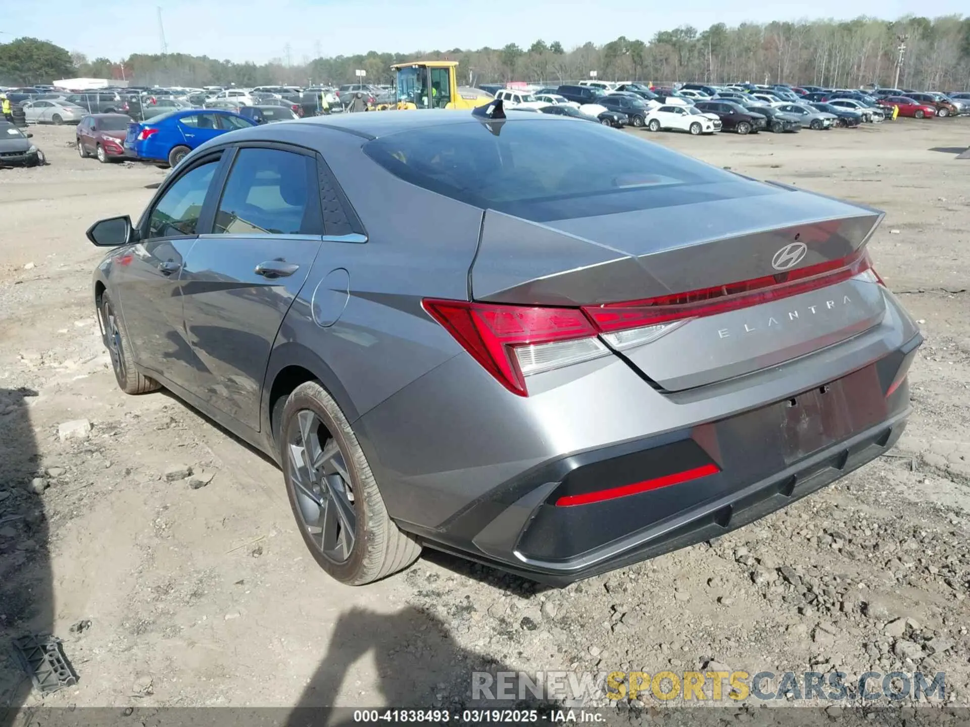 3 Photograph of a damaged car KMHLS4DG7RU807459 HYUNDAI ELANTRA 2024