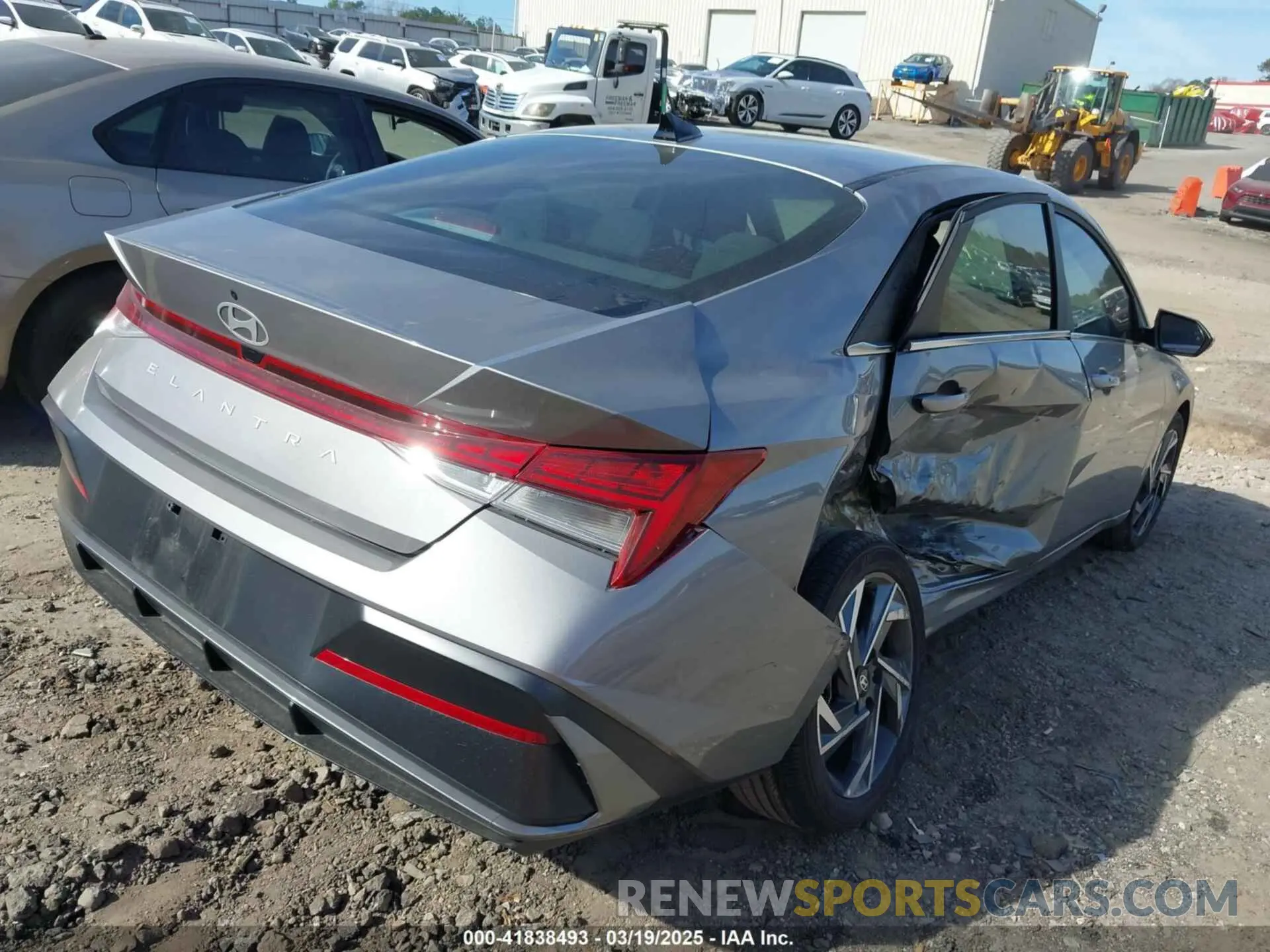 4 Photograph of a damaged car KMHLS4DG7RU807459 HYUNDAI ELANTRA 2024