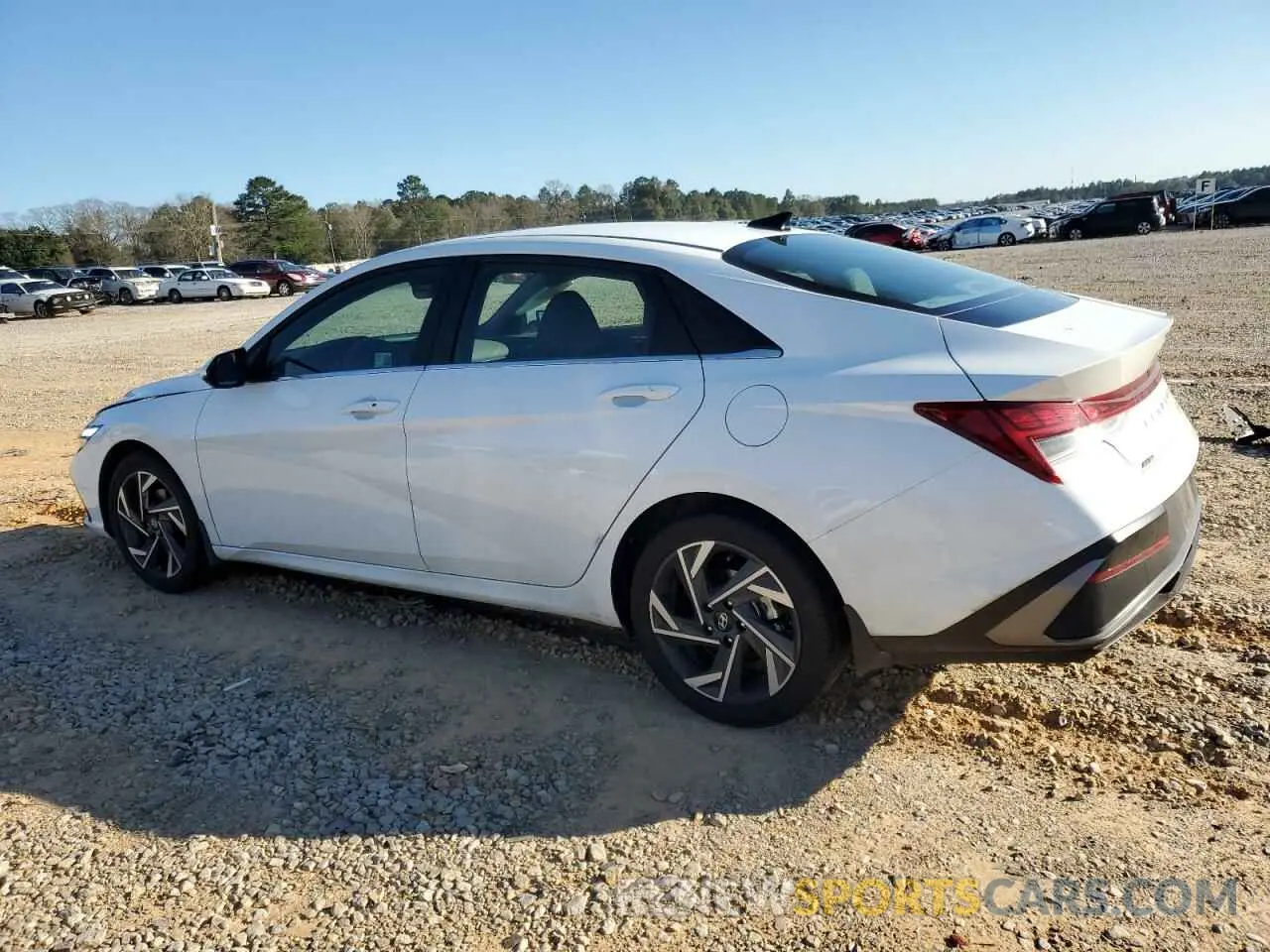 2 Photograph of a damaged car KMHLS4DG7RU813083 HYUNDAI ELANTRA 2024