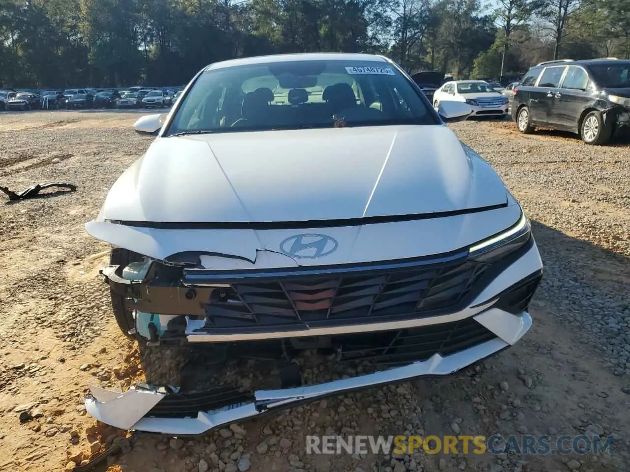 5 Photograph of a damaged car KMHLS4DG7RU813083 HYUNDAI ELANTRA 2024