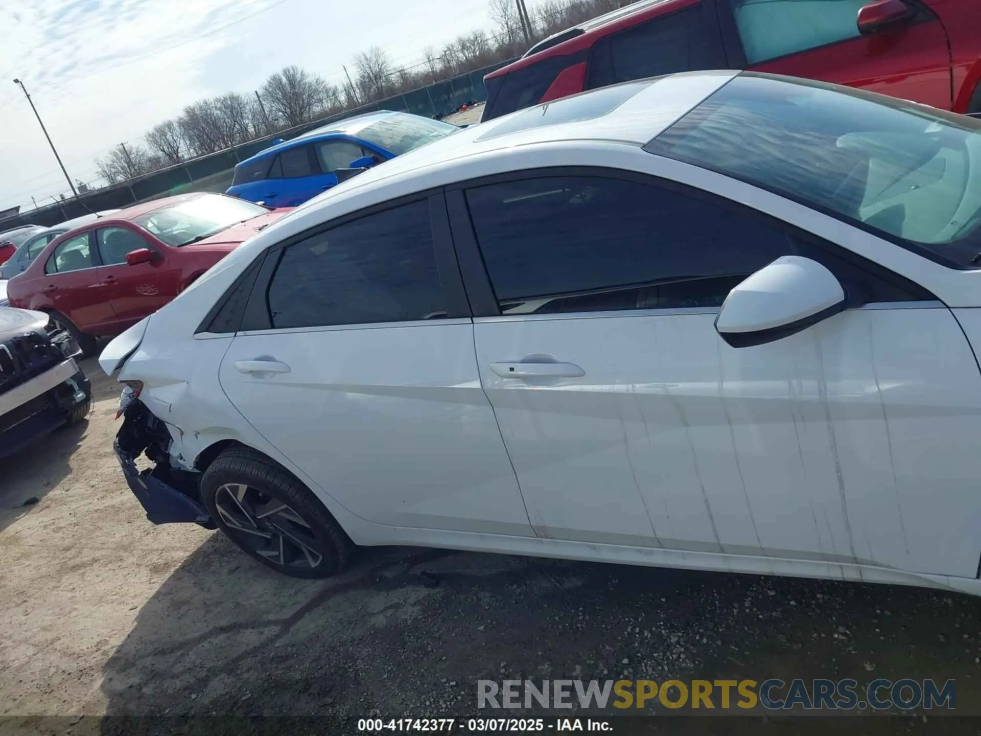 14 Photograph of a damaged car KMHLS4DG8RU646944 HYUNDAI ELANTRA 2024