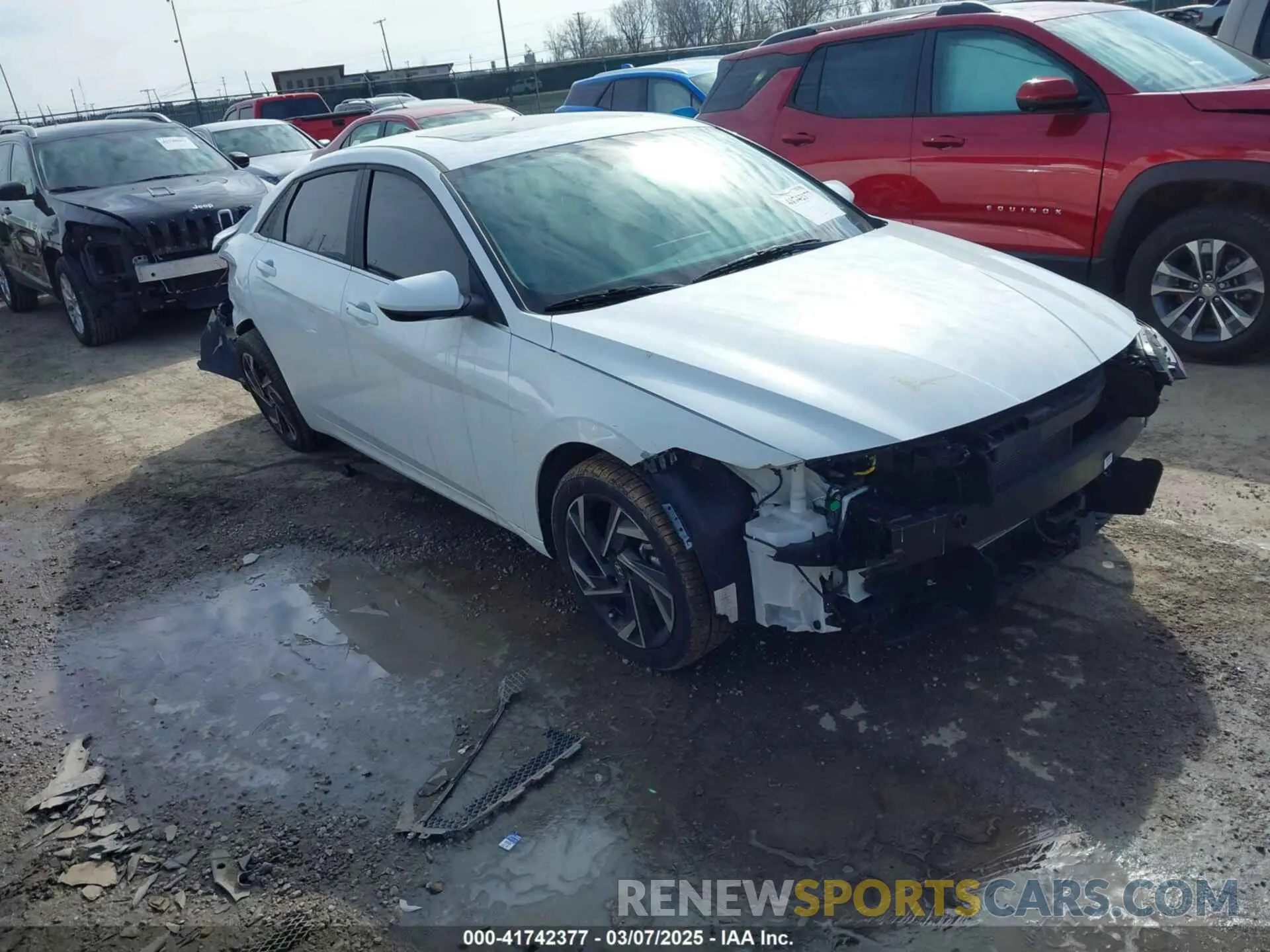 6 Photograph of a damaged car KMHLS4DG8RU646944 HYUNDAI ELANTRA 2024