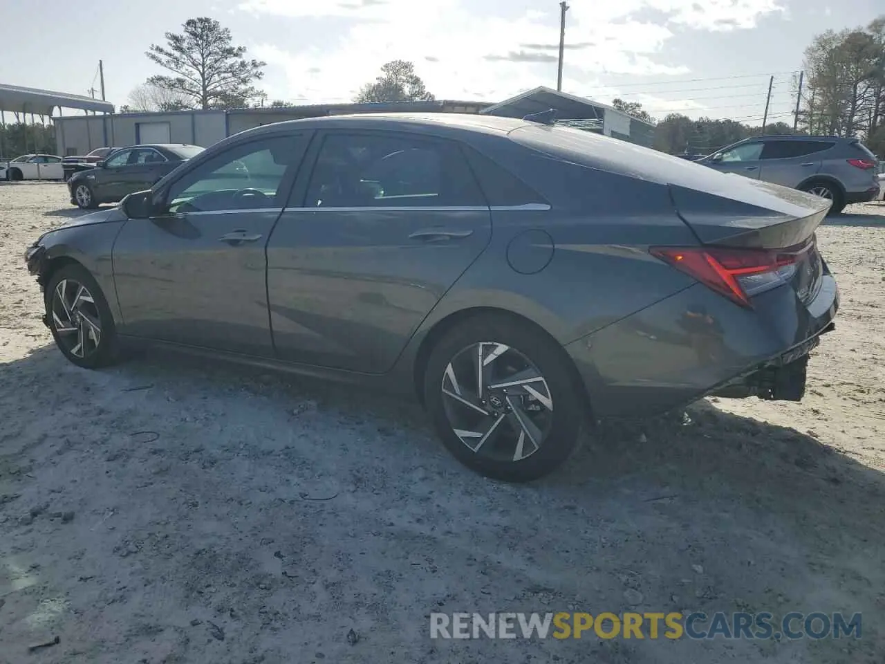 2 Photograph of a damaged car KMHLS4DG8RU651397 HYUNDAI ELANTRA 2024