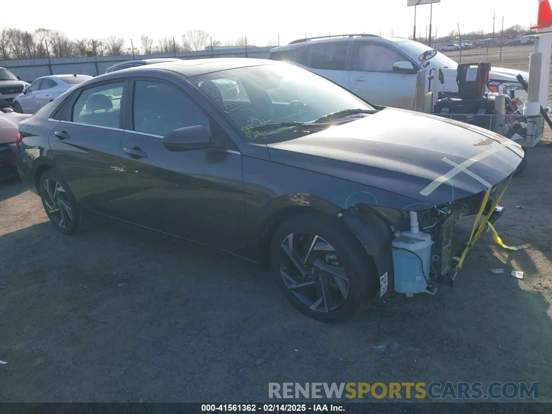 13 Photograph of a damaged car KMHLS4DG8RU727555 HYUNDAI ELANTRA 2024