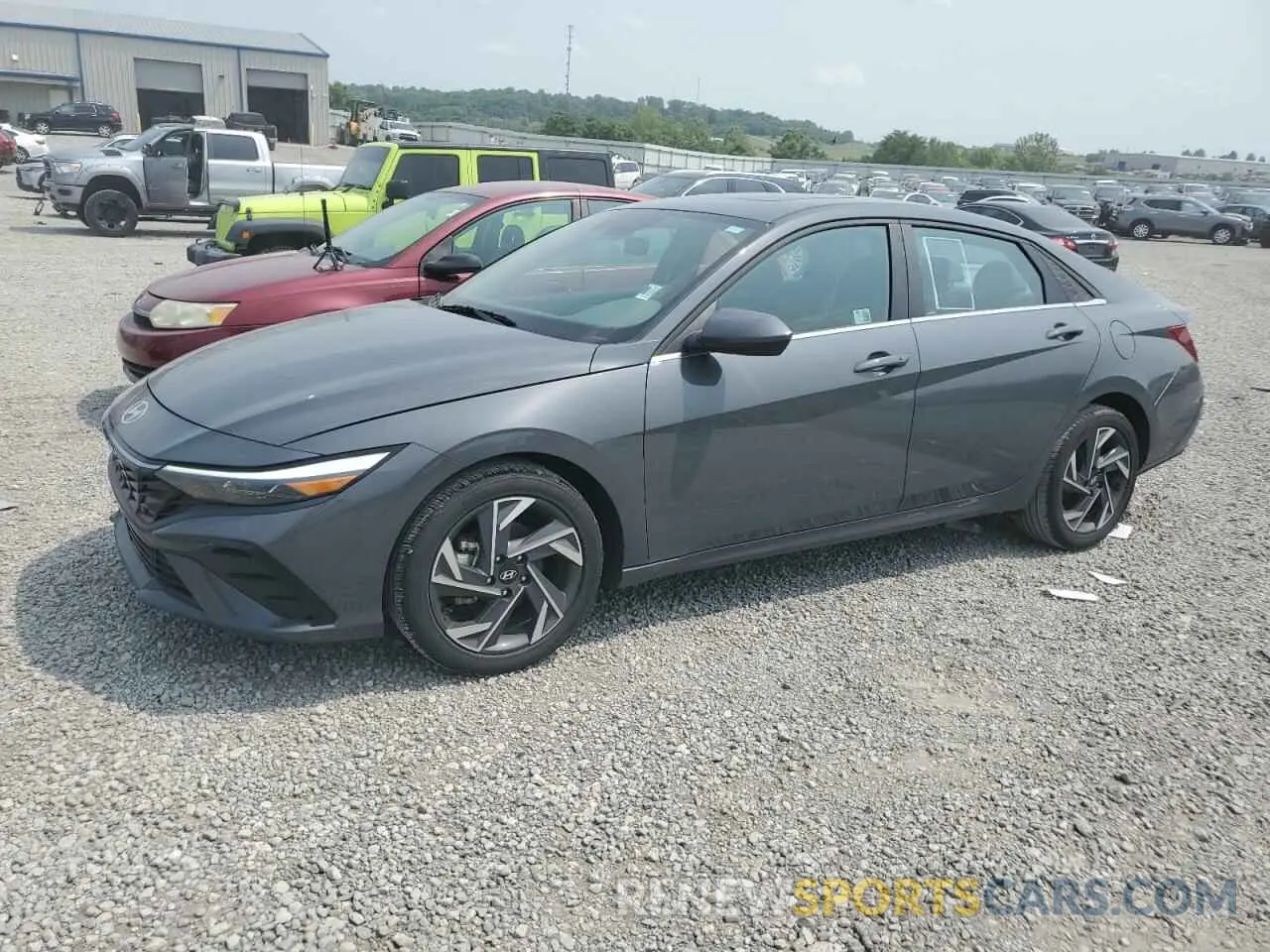 1 Photograph of a damaged car KMHLS4DG8RU759163 HYUNDAI ELANTRA 2024