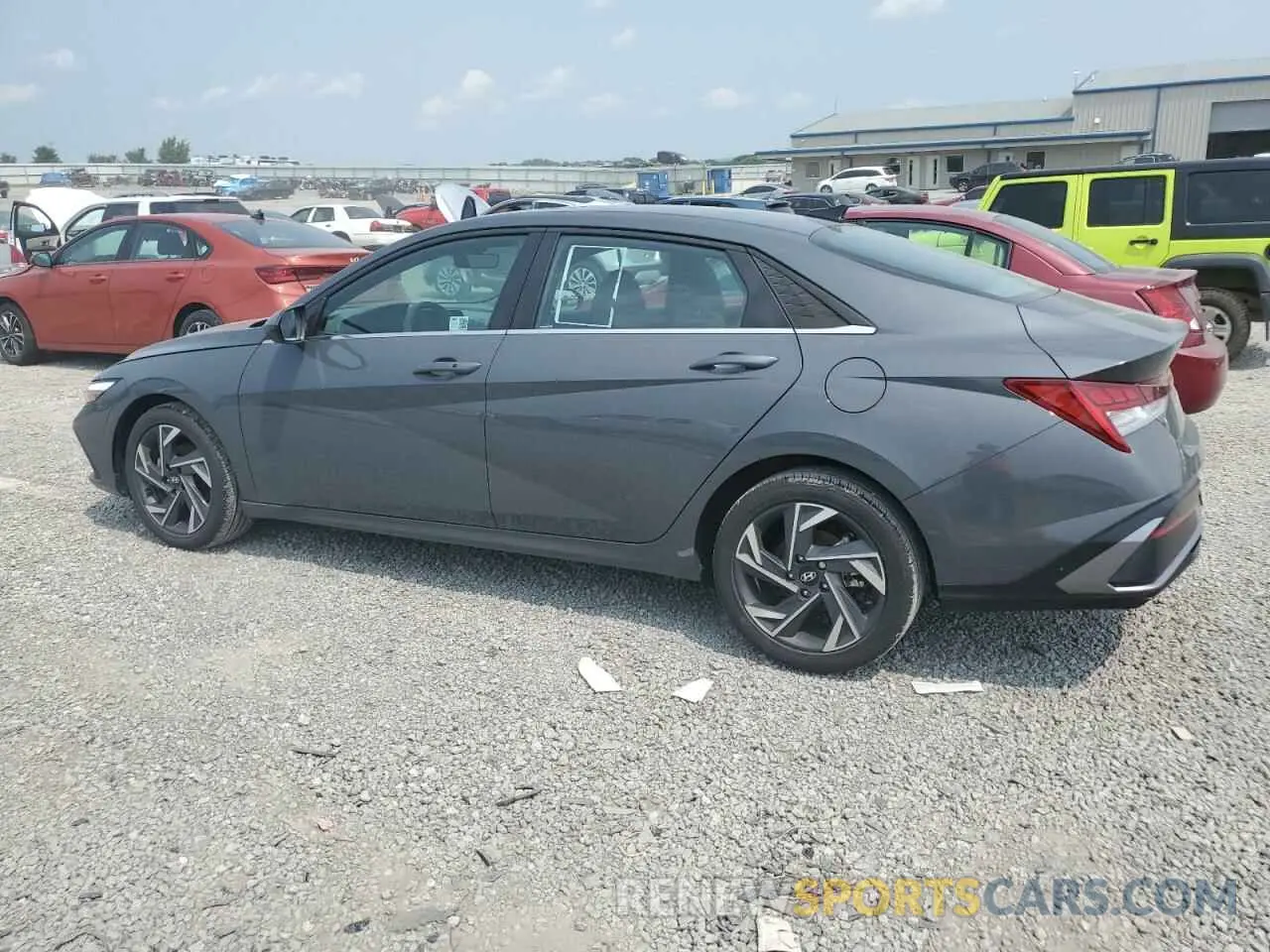 2 Photograph of a damaged car KMHLS4DG8RU759163 HYUNDAI ELANTRA 2024