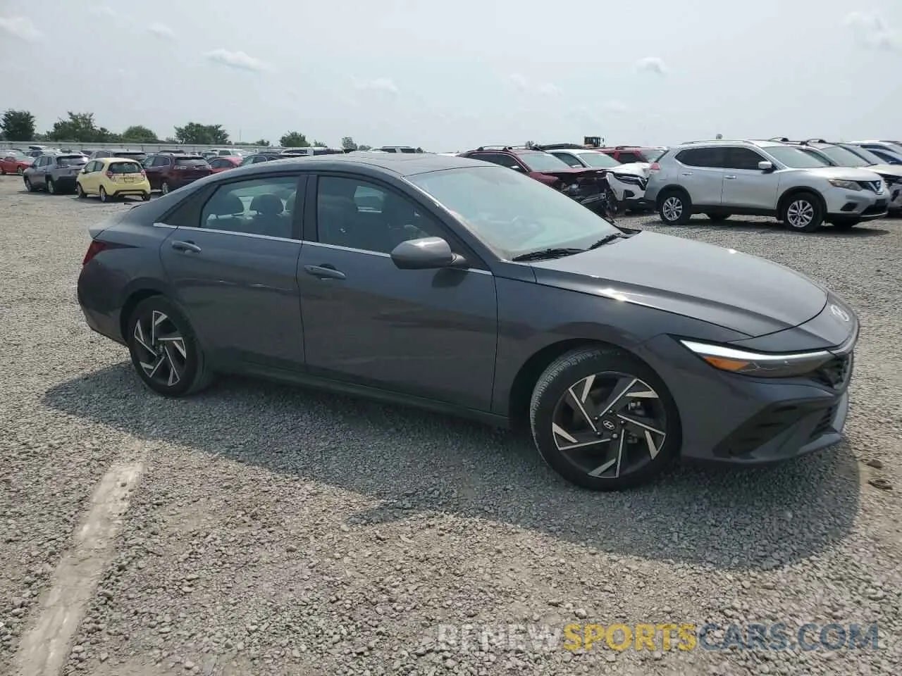 4 Photograph of a damaged car KMHLS4DG8RU759163 HYUNDAI ELANTRA 2024
