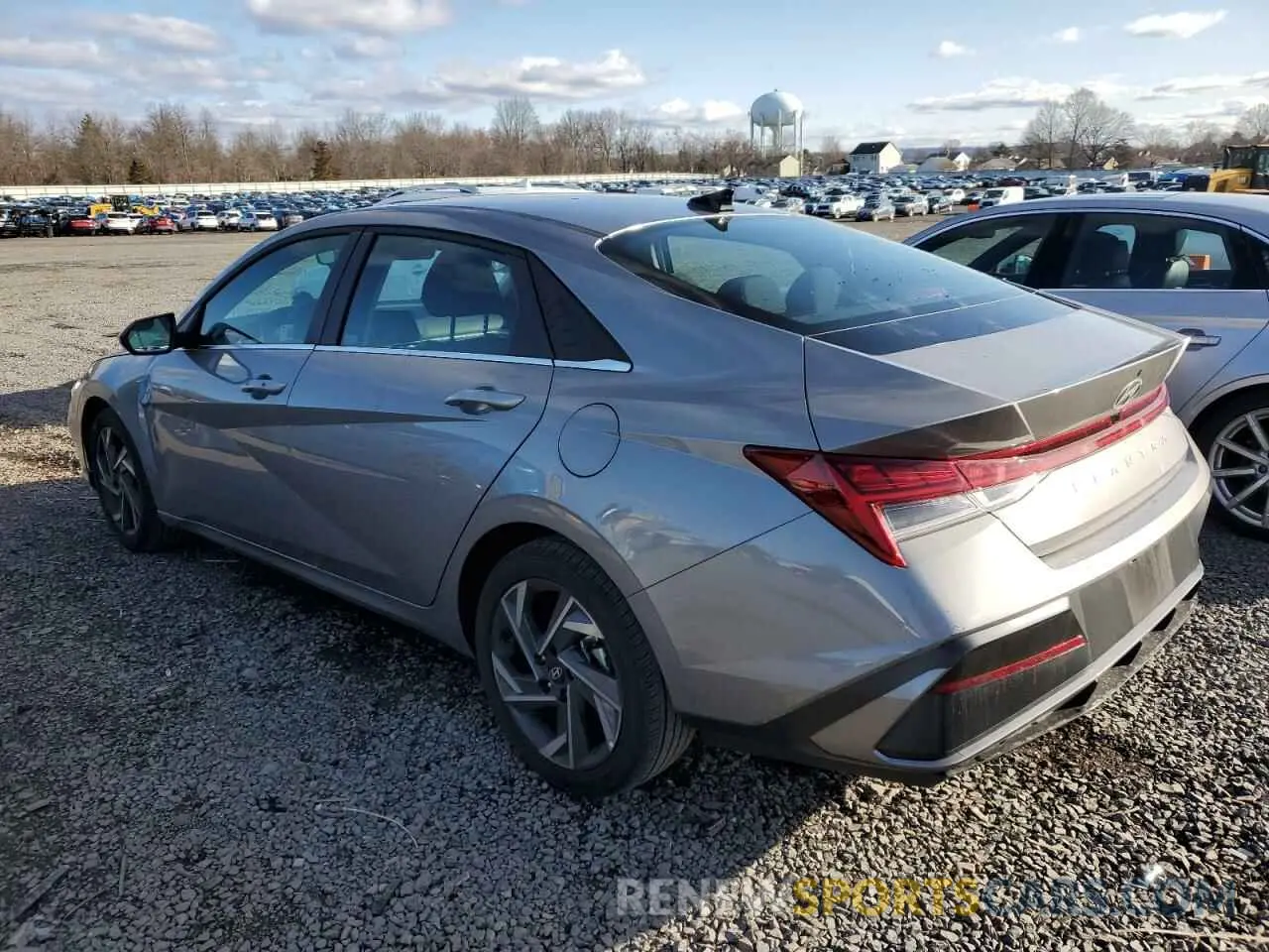 2 Photograph of a damaged car KMHLS4DG8RU767599 HYUNDAI ELANTRA 2024