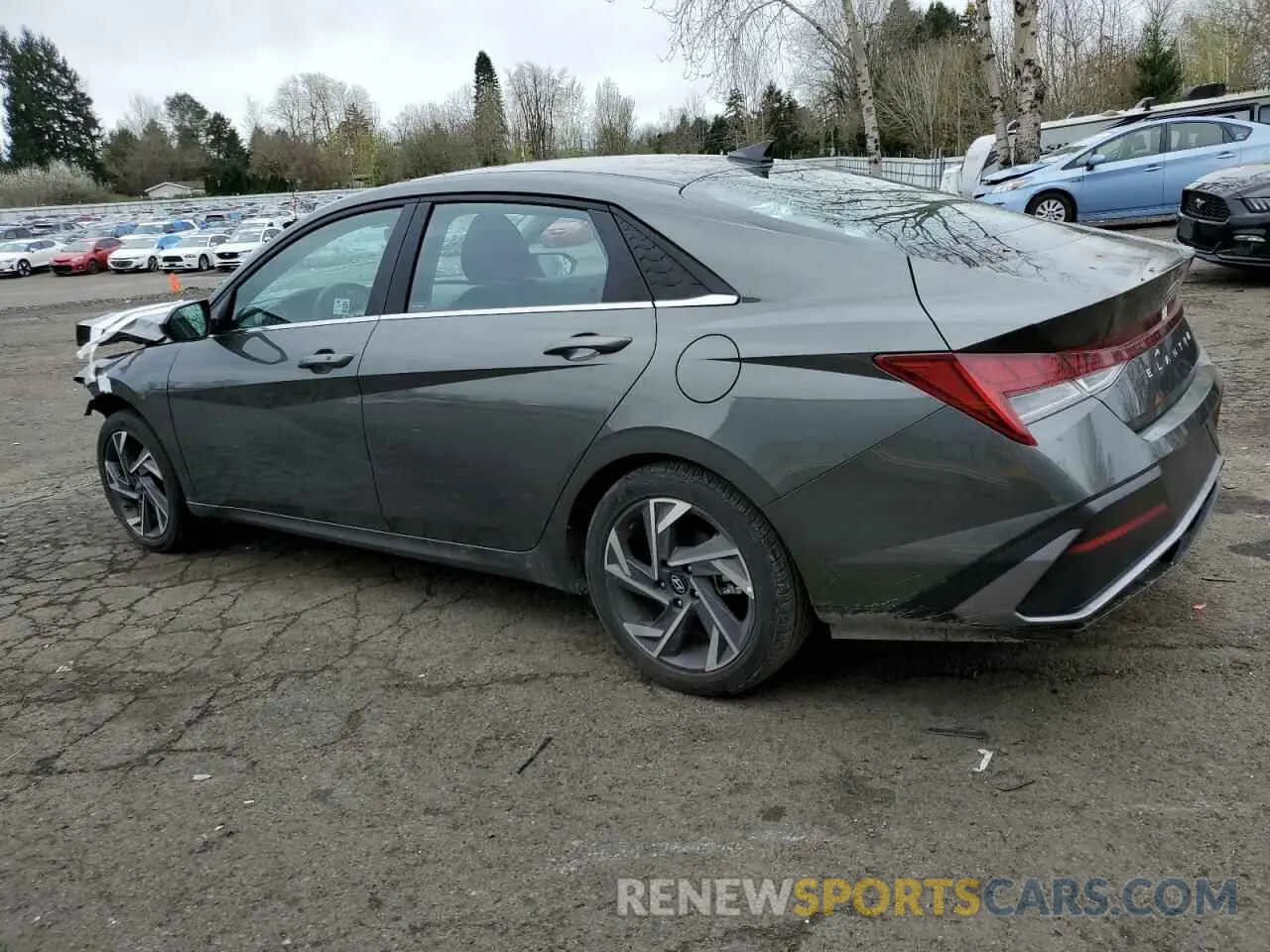 2 Photograph of a damaged car KMHLS4DG8RU771734 HYUNDAI ELANTRA 2024