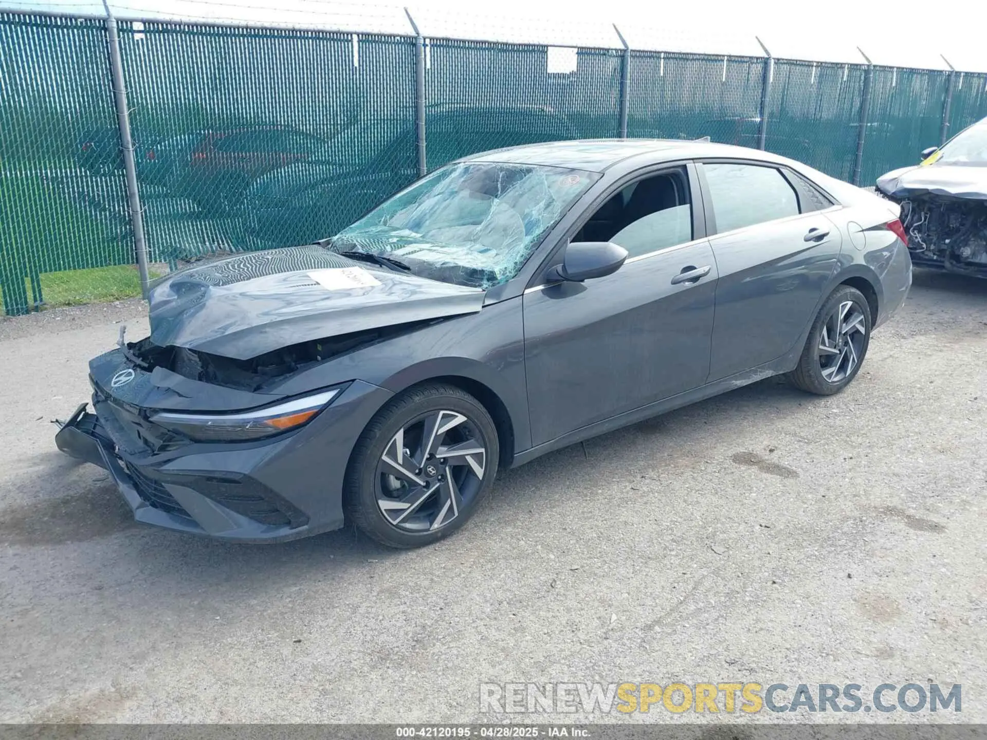 2 Photograph of a damaged car KMHLS4DG8RU841099 HYUNDAI ELANTRA 2024