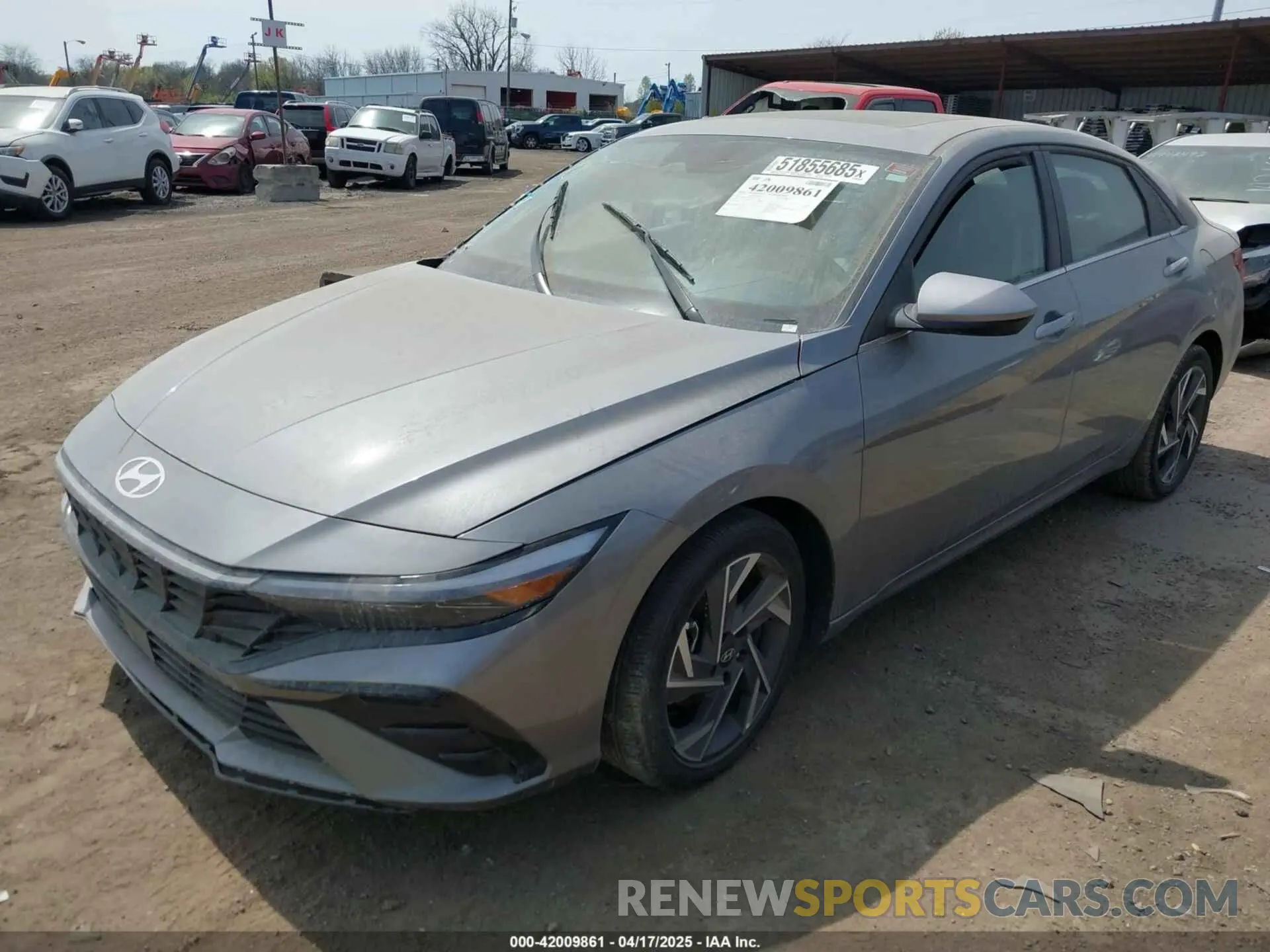 2 Photograph of a damaged car KMHLS4DG8RU844102 HYUNDAI ELANTRA 2024