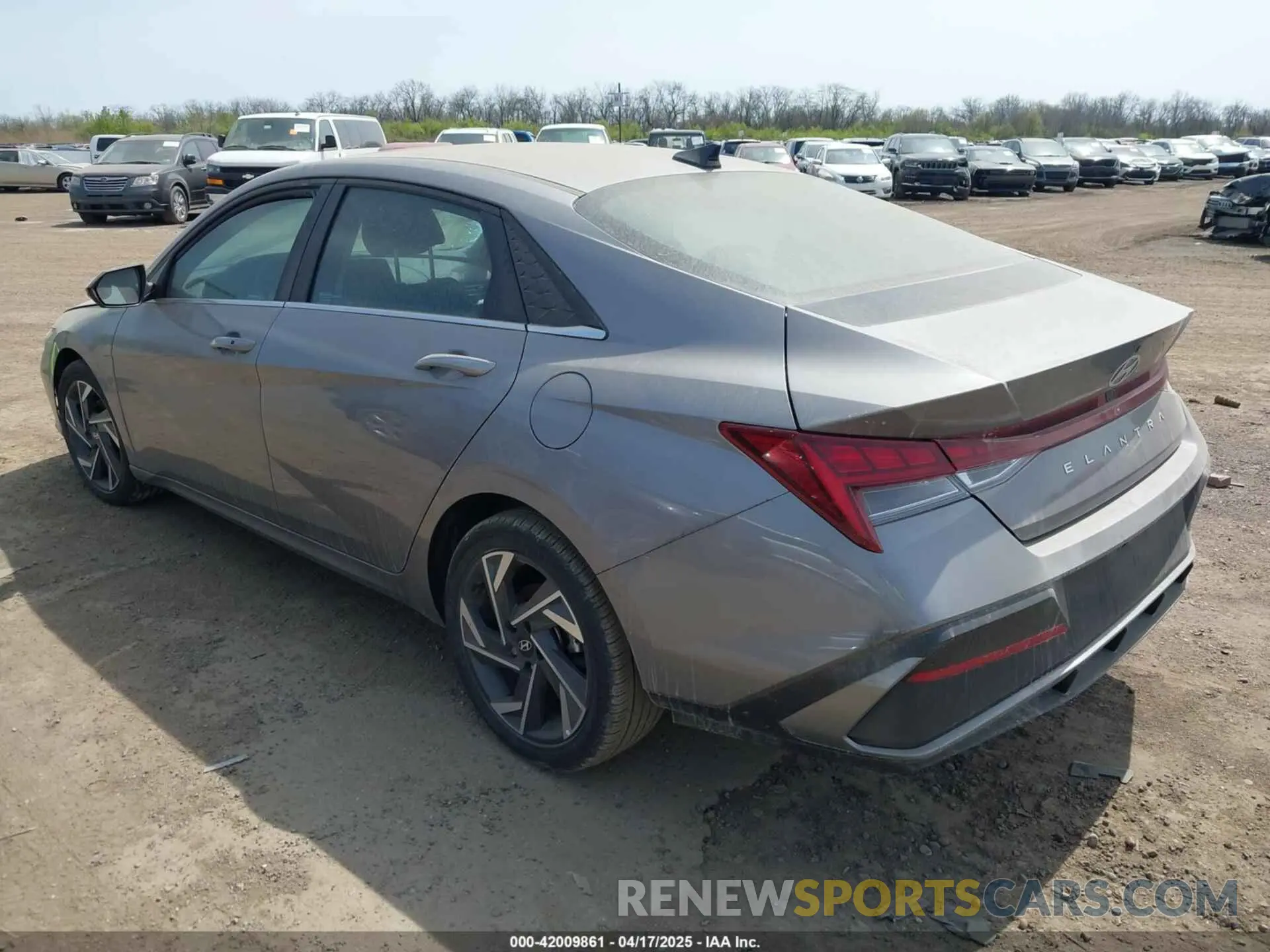 3 Photograph of a damaged car KMHLS4DG8RU844102 HYUNDAI ELANTRA 2024