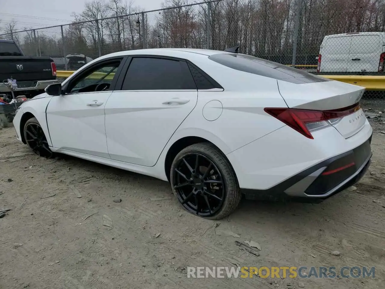 2 Photograph of a damaged car KMHLS4DG9RU645267 HYUNDAI ELANTRA 2024