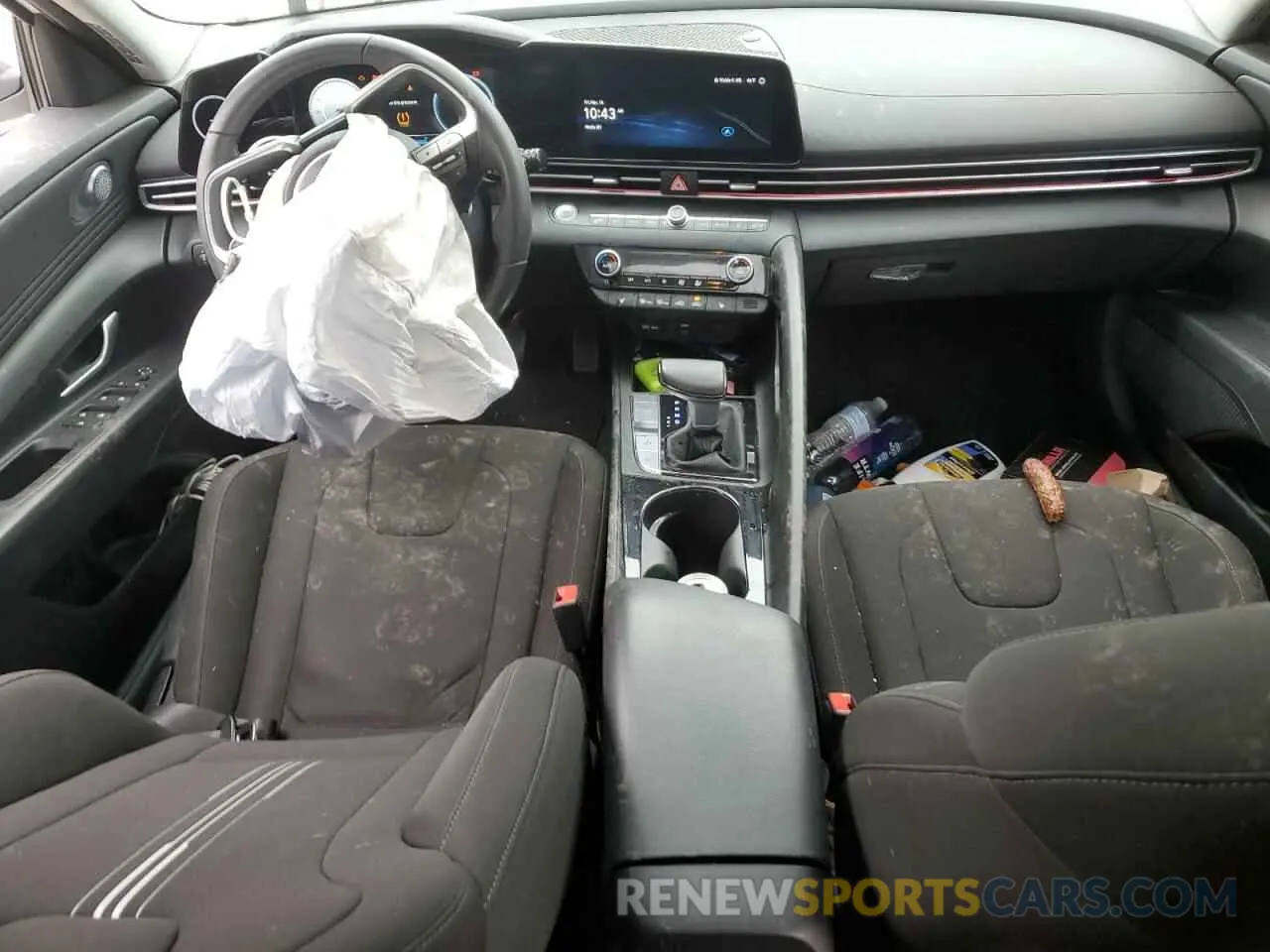 8 Photograph of a damaged car KMHLS4DG9RU645267 HYUNDAI ELANTRA 2024