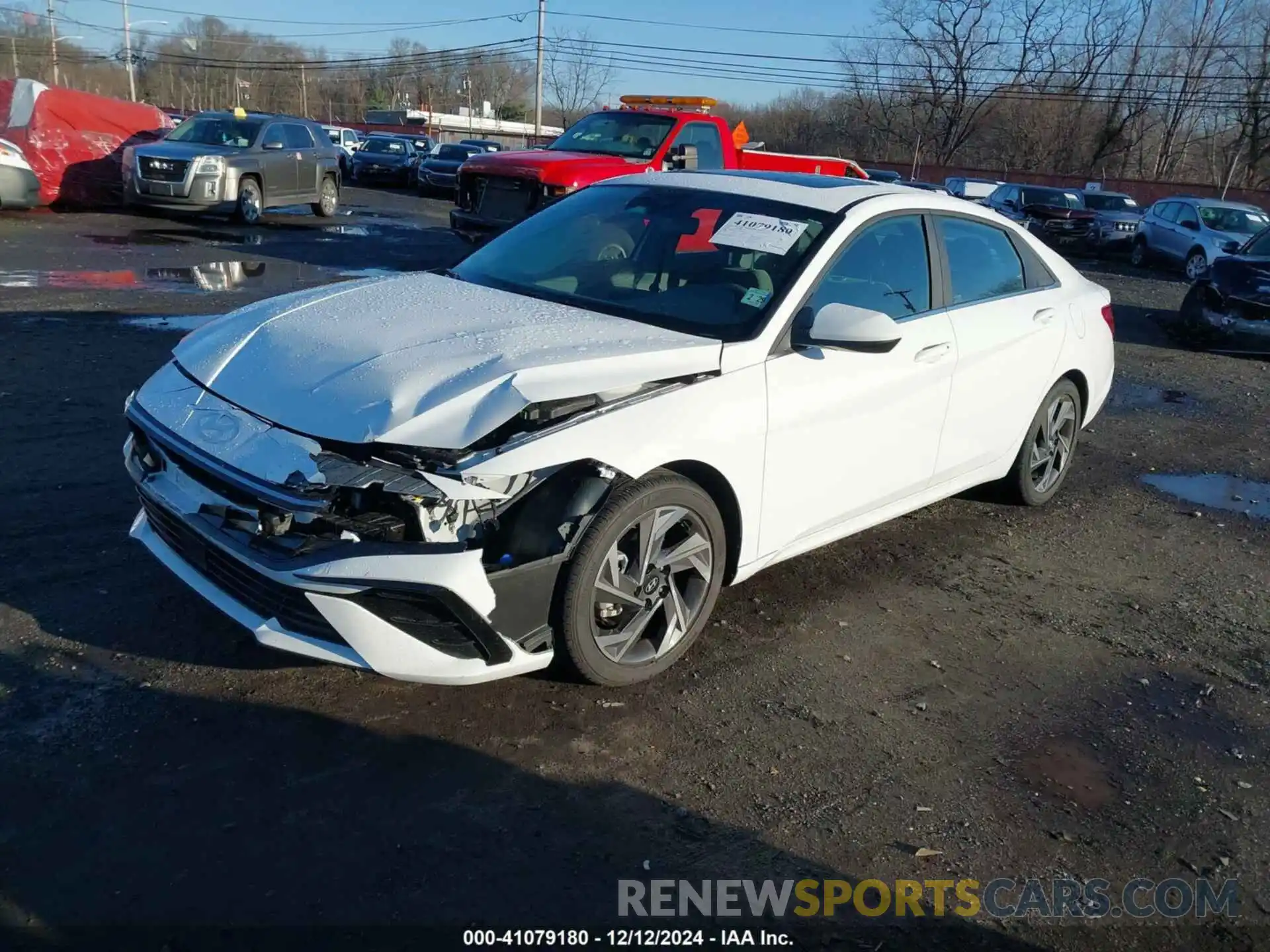 2 Photograph of a damaged car KMHLS4DG9RU645348 HYUNDAI ELANTRA 2024