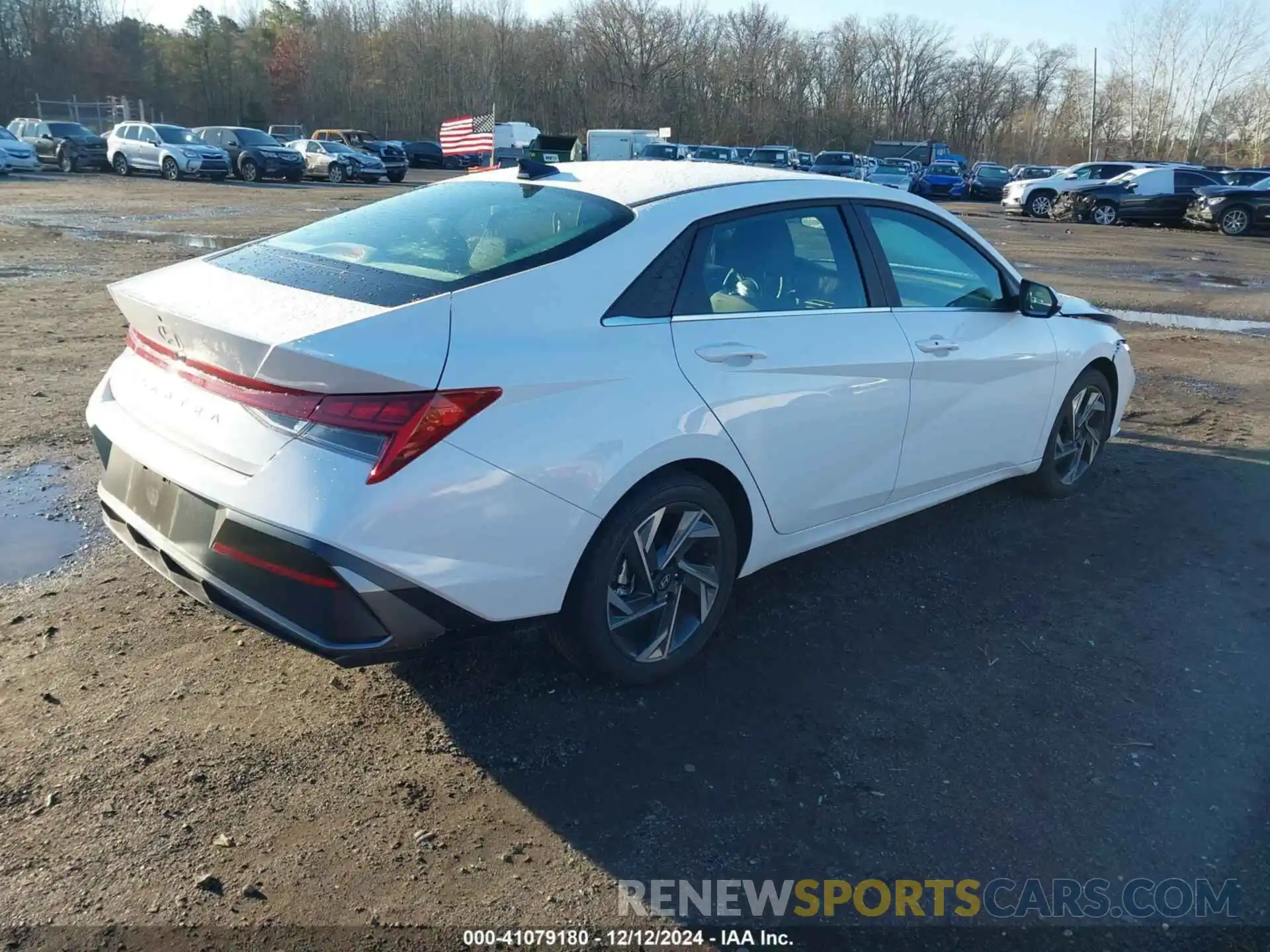 4 Photograph of a damaged car KMHLS4DG9RU645348 HYUNDAI ELANTRA 2024