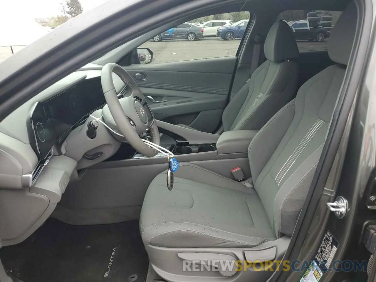 7 Photograph of a damaged car KMHLS4DG9RU691309 HYUNDAI ELANTRA 2024