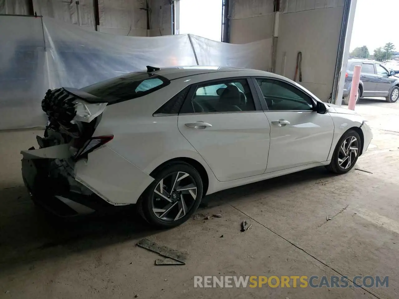 3 Photograph of a damaged car KMHLS4DG9RU752139 HYUNDAI ELANTRA 2024