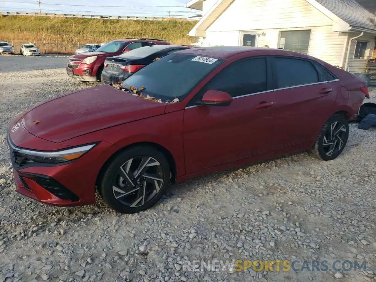 1 Photograph of a damaged car KMHLS4DG9RU782659 HYUNDAI ELANTRA 2024