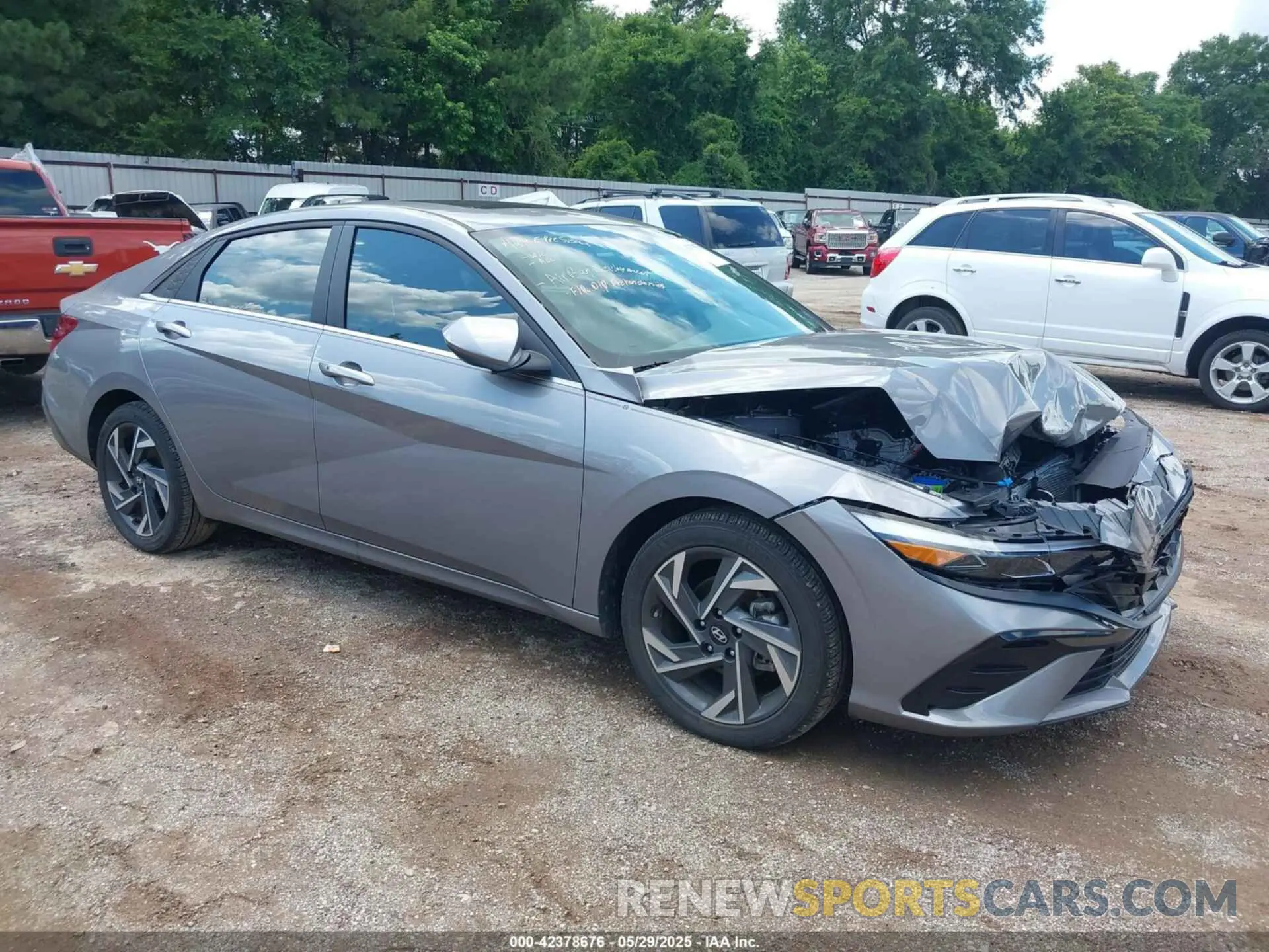 1 Photograph of a damaged car KMHLS4DG9RU786310 HYUNDAI ELANTRA 2024