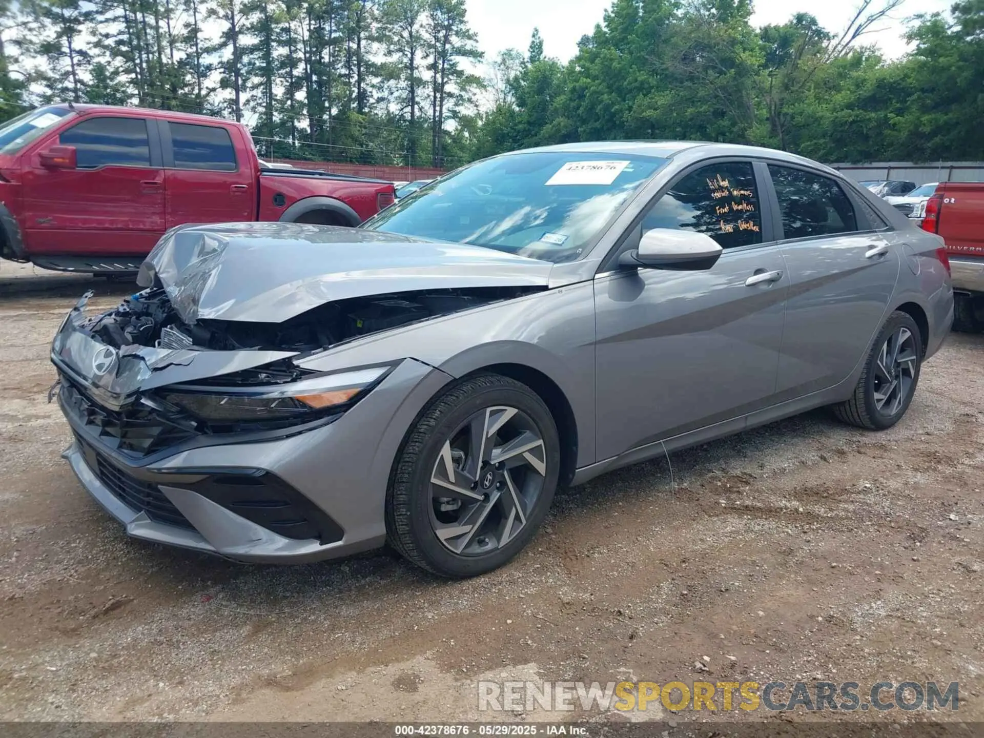 2 Photograph of a damaged car KMHLS4DG9RU786310 HYUNDAI ELANTRA 2024
