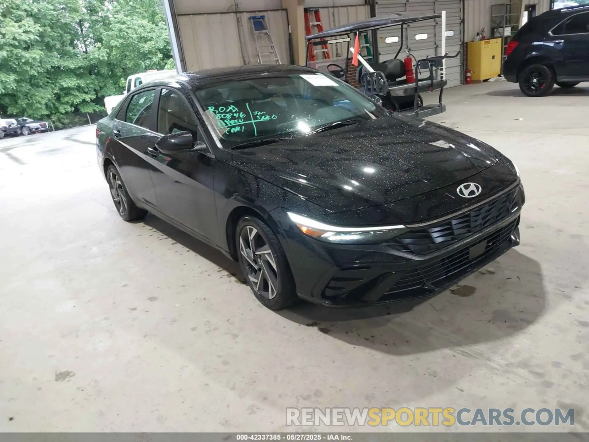 1 Photograph of a damaged car KMHLS4DGXRU647500 HYUNDAI ELANTRA 2024