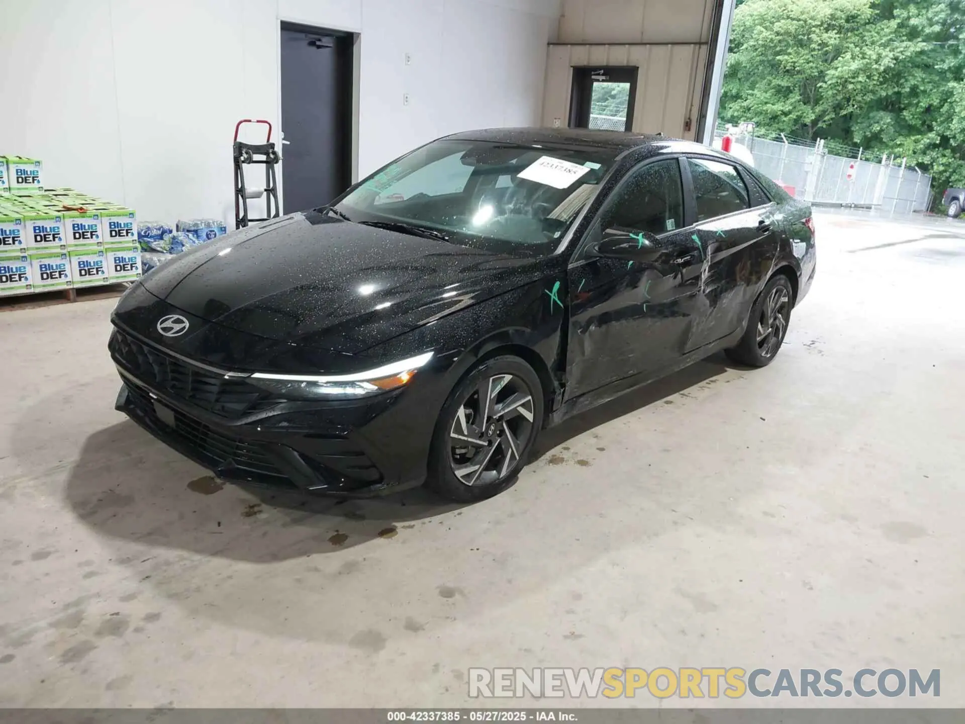2 Photograph of a damaged car KMHLS4DGXRU647500 HYUNDAI ELANTRA 2024