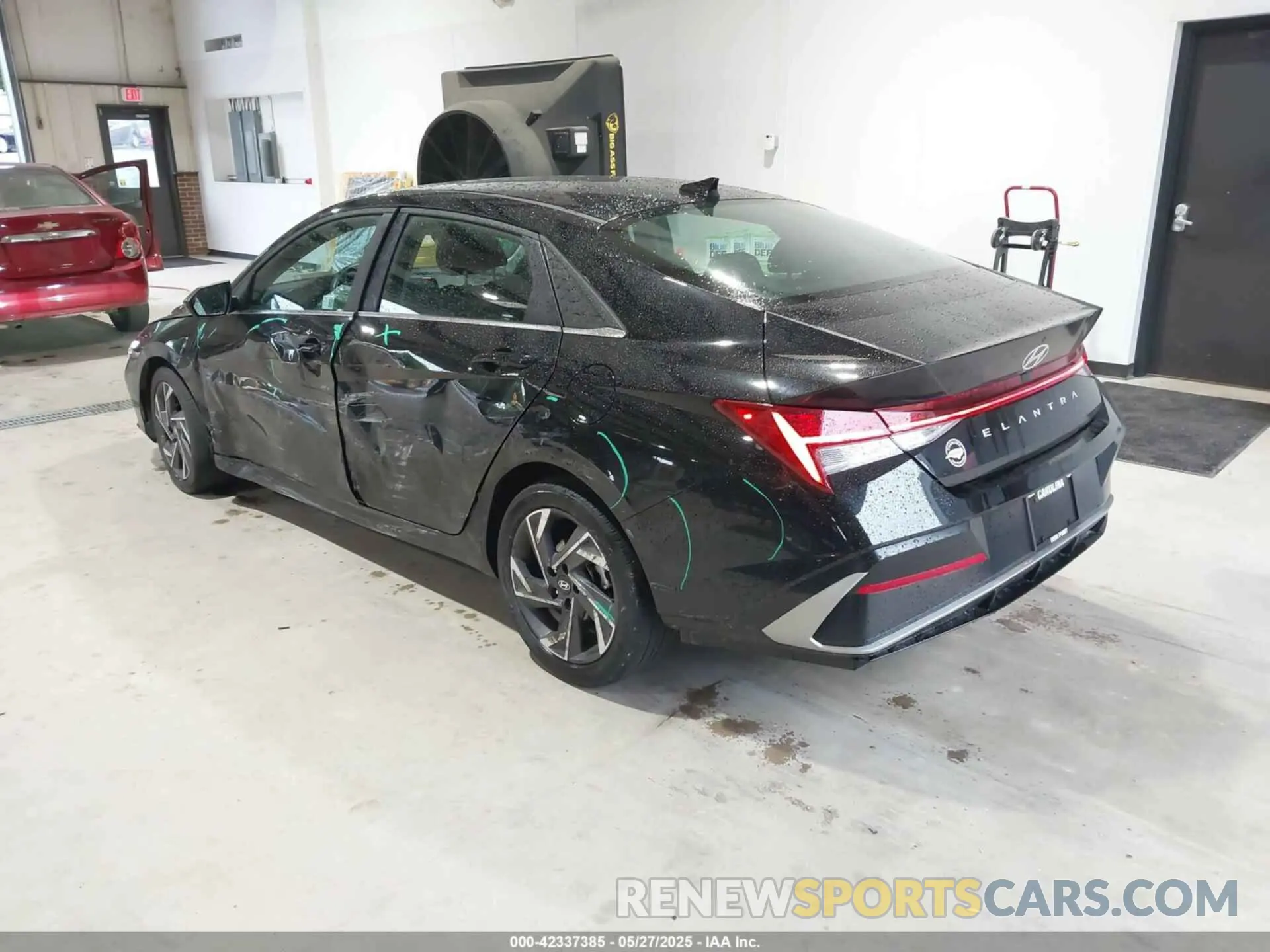 3 Photograph of a damaged car KMHLS4DGXRU647500 HYUNDAI ELANTRA 2024