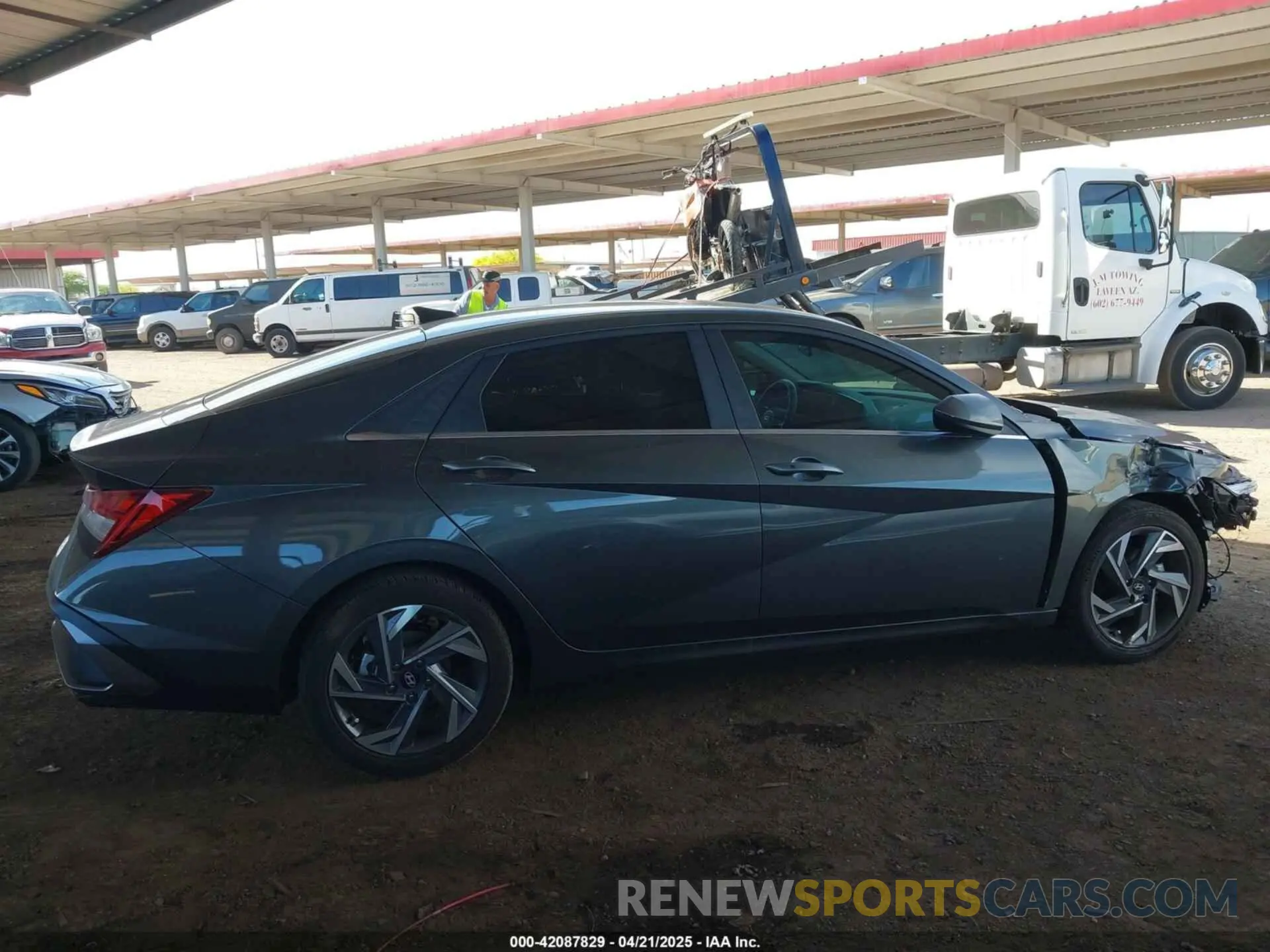 14 Photograph of a damaged car KMHLS4DGXRU673207 HYUNDAI ELANTRA 2024